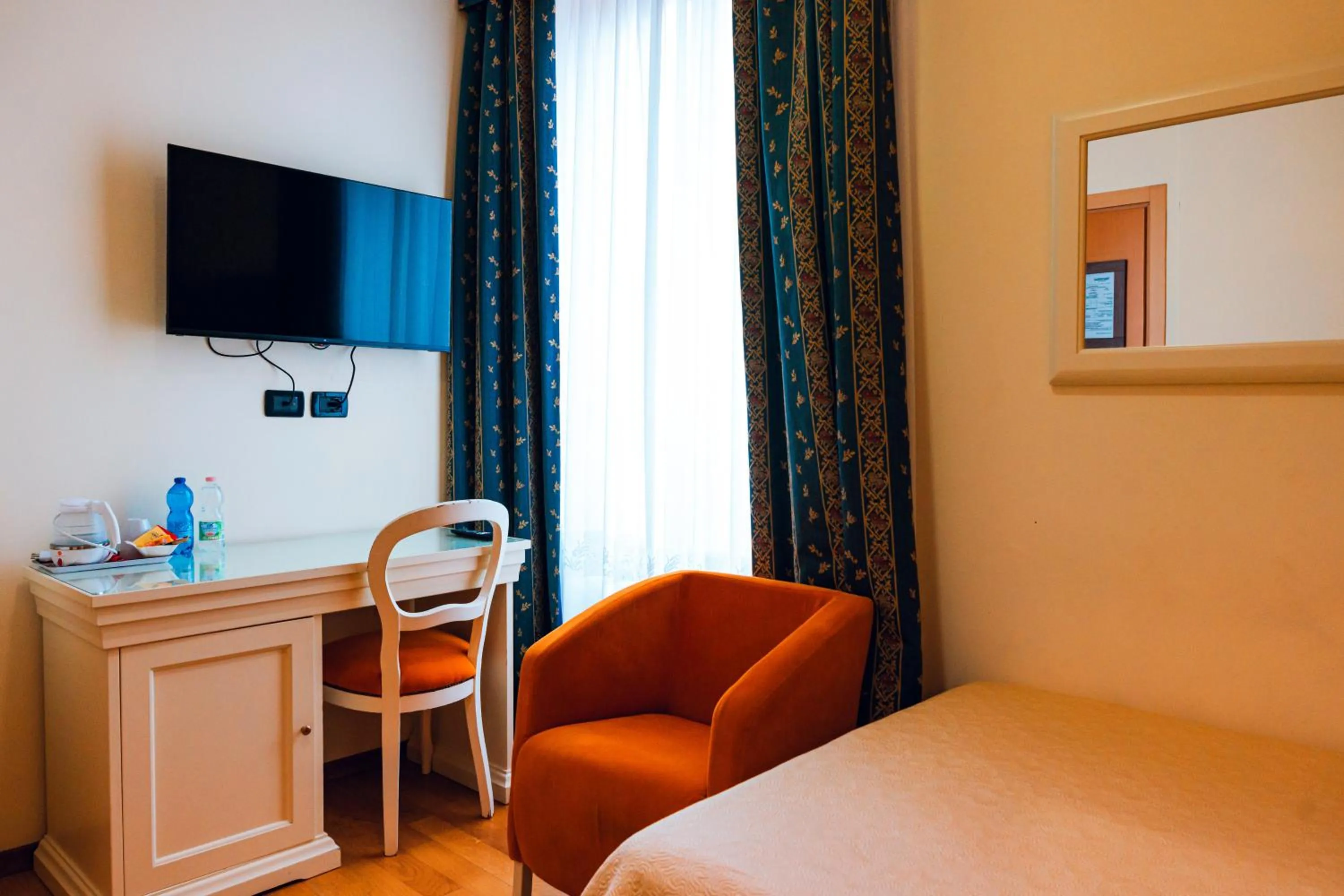 Bed in Panoramic Rooms Torre della Vittoria