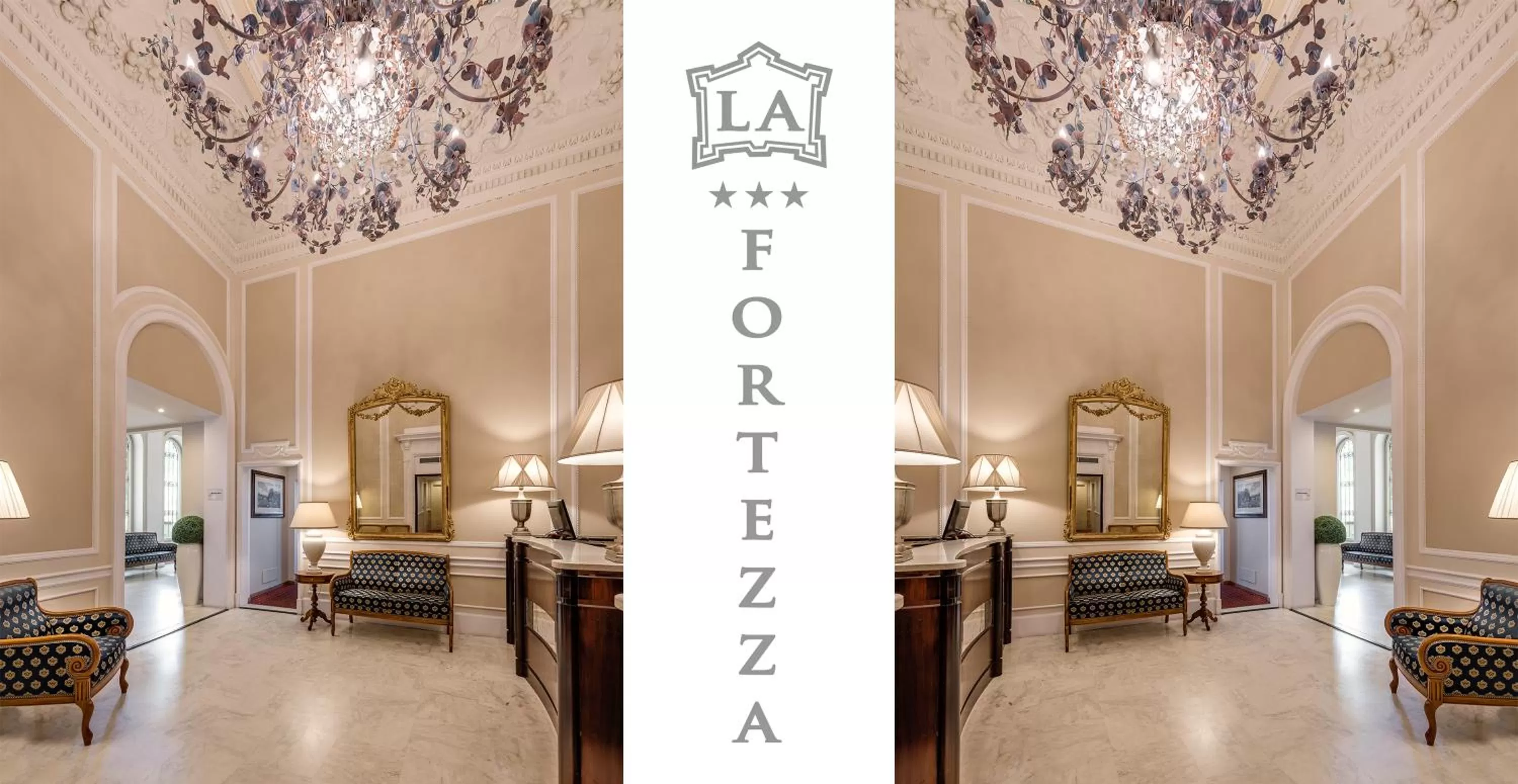 Lobby or reception in Hotel La Fortezza