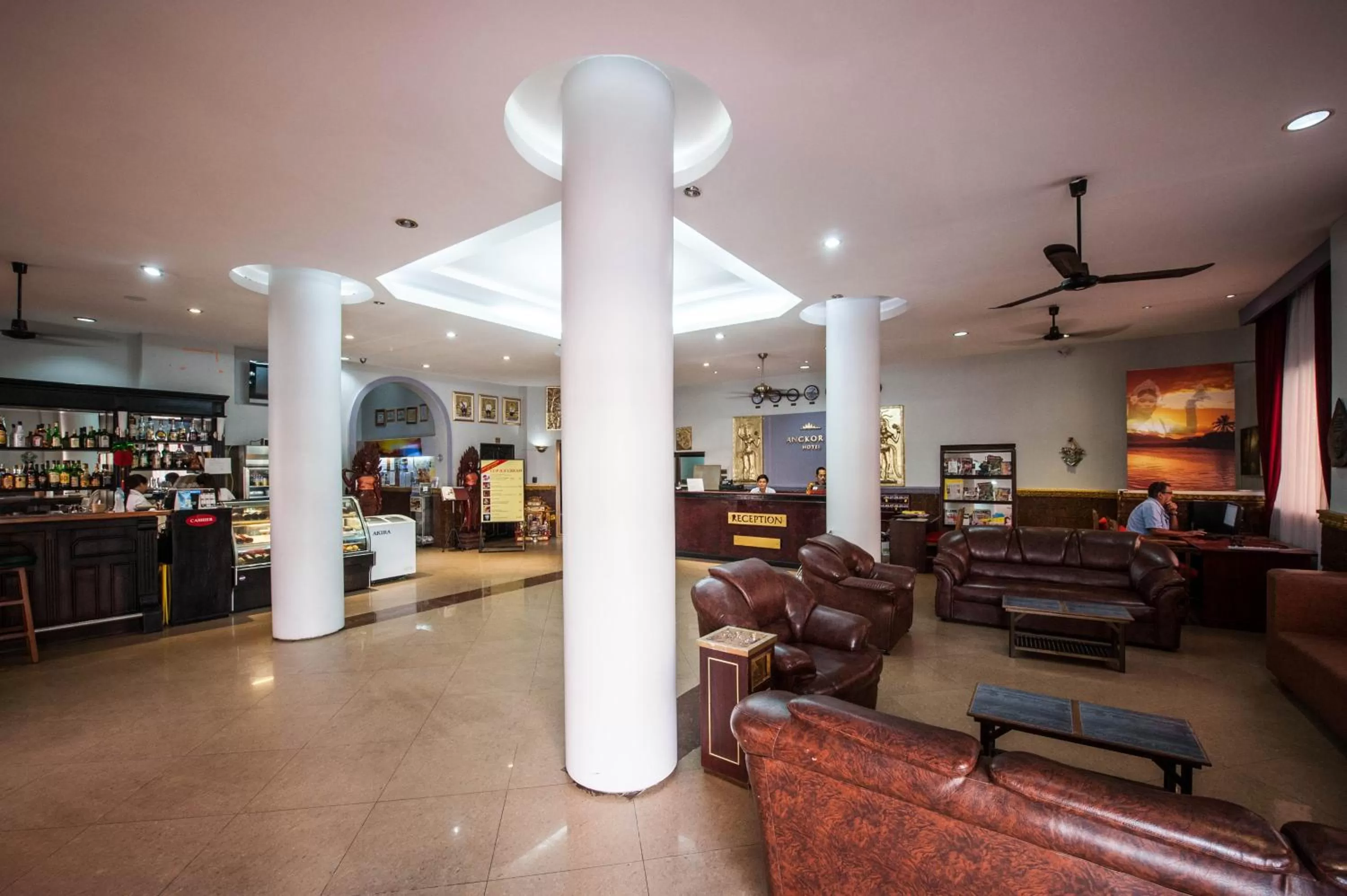 Lobby or reception in Angkor International Hotel