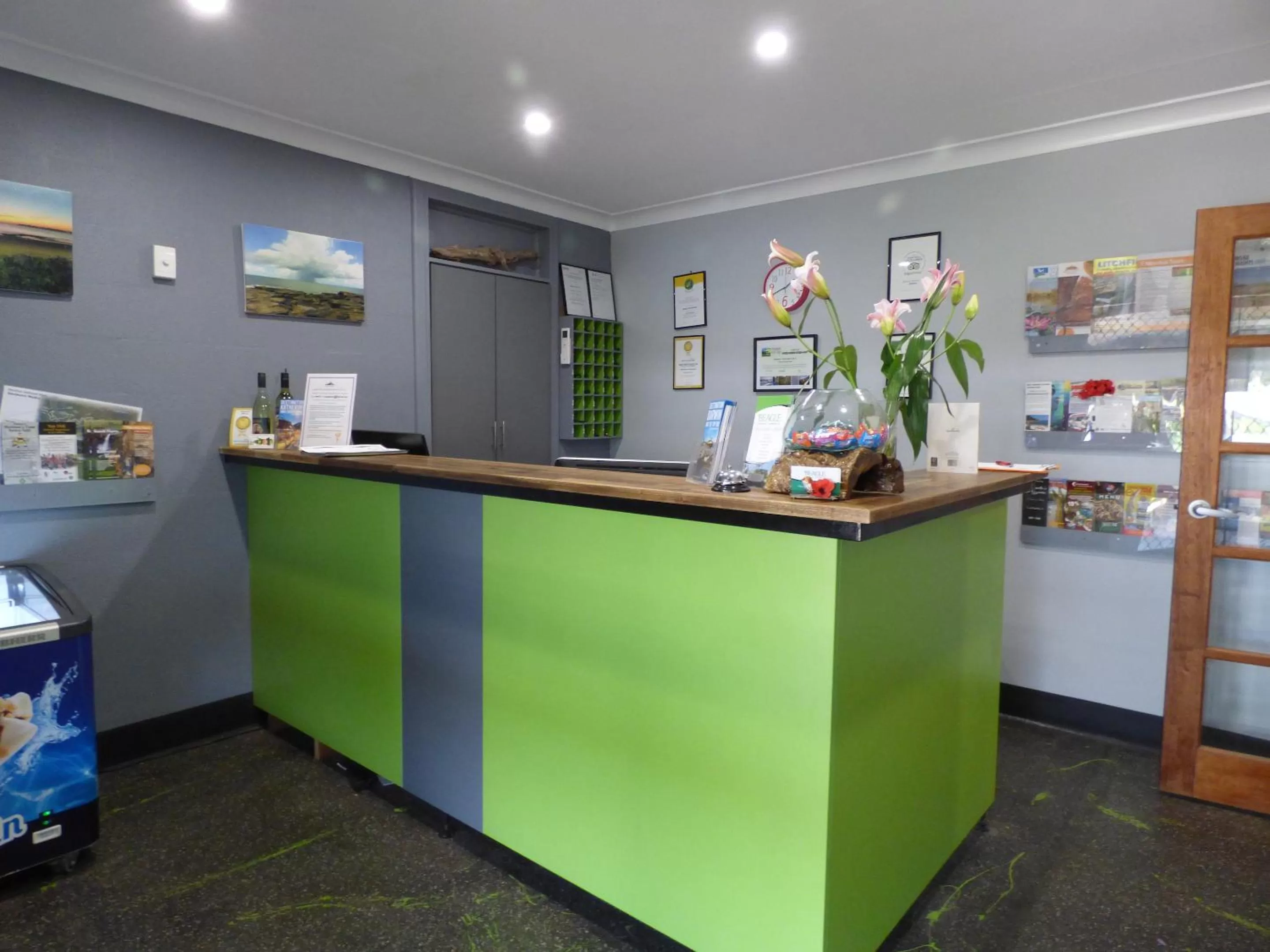 Lobby or reception in Beagle Hotel