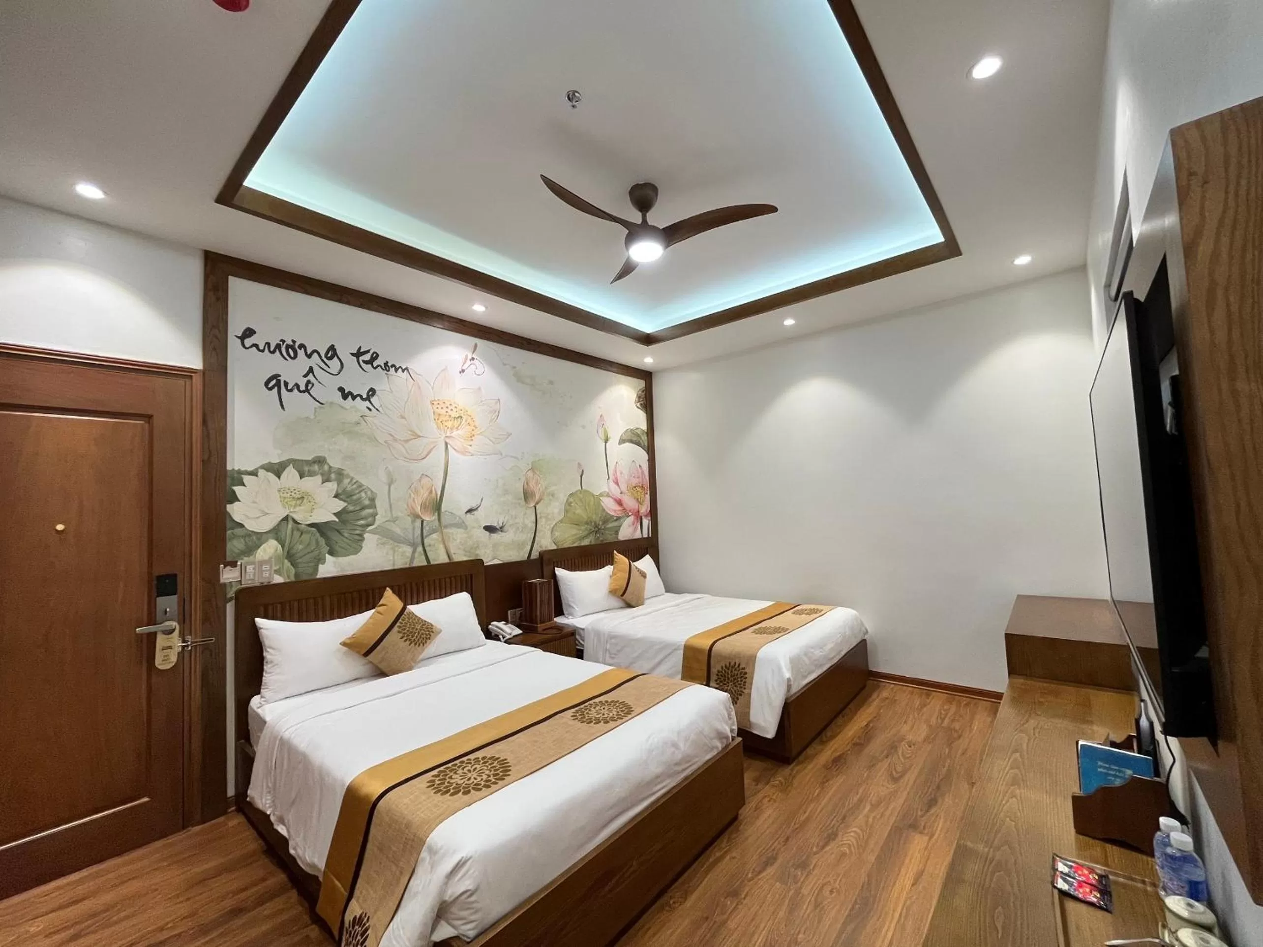 Bed in Samatha Hotel Bai Chay, Ha Long