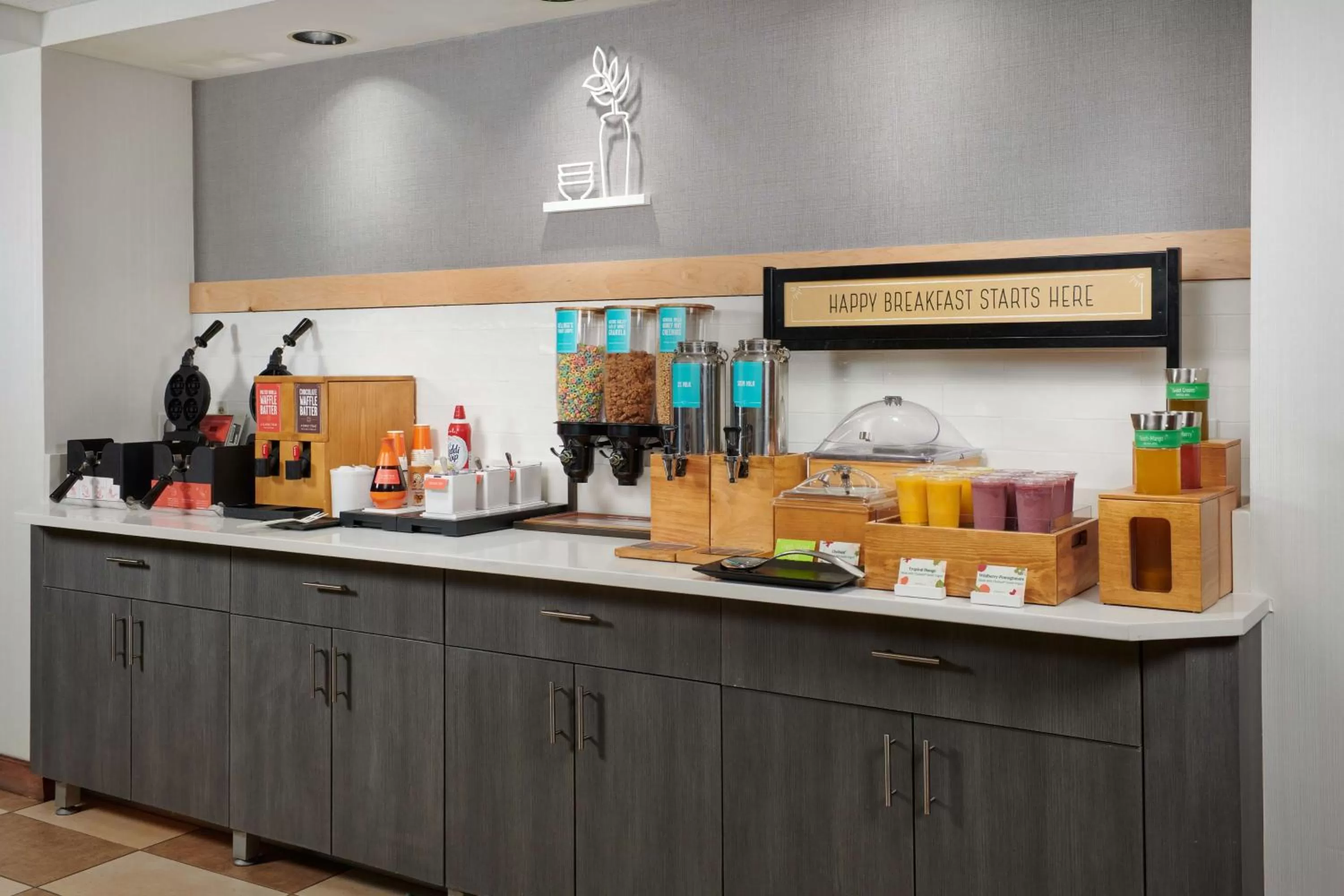 Breakfast in Hampton Inn Clemson