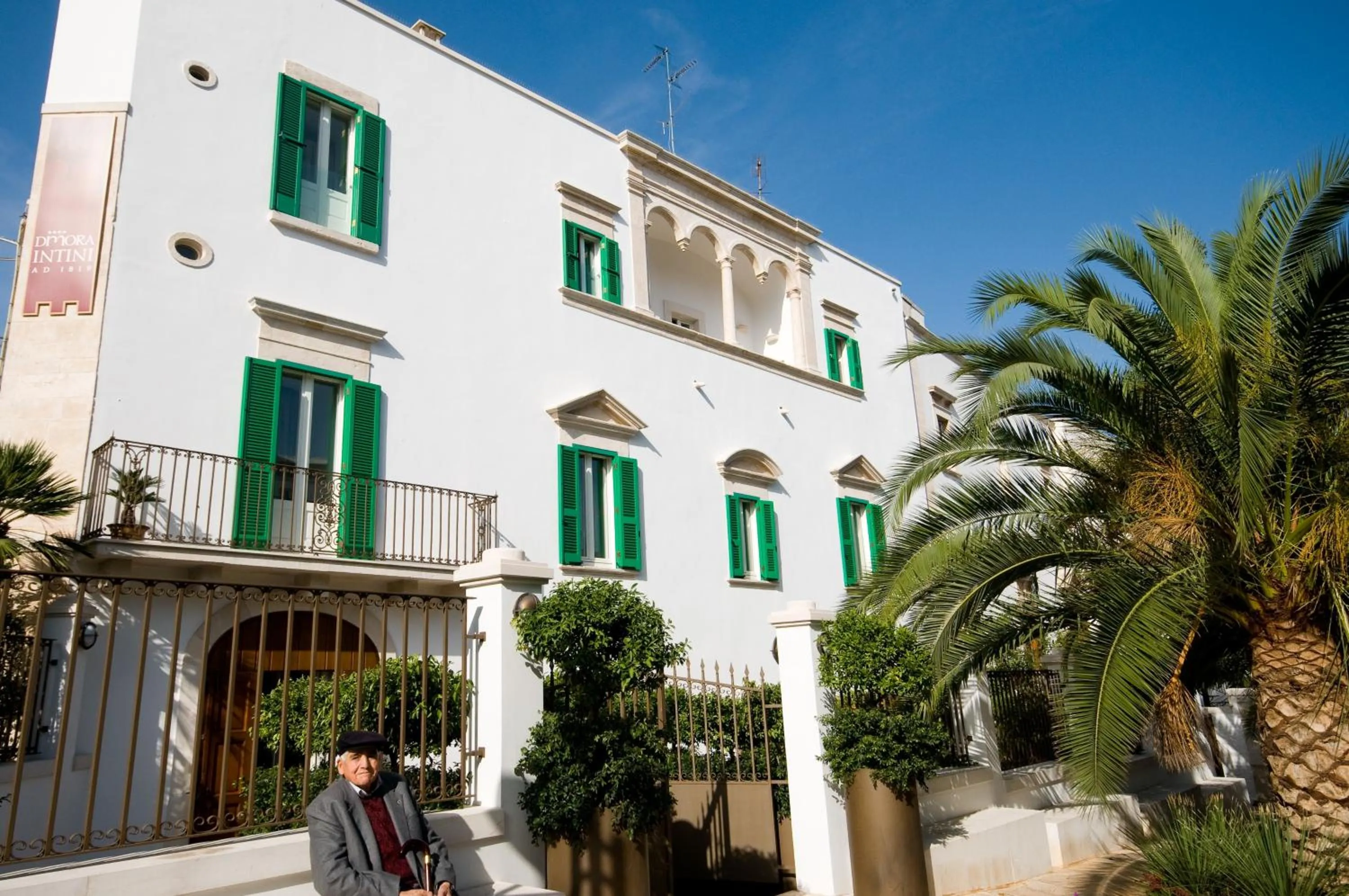 Facade/entrance in Dimora Intini