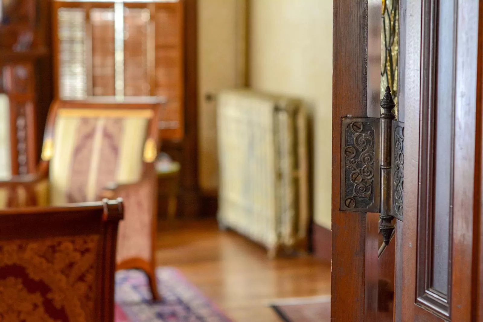 Decorative detail in The Towers Bed & Breakfast