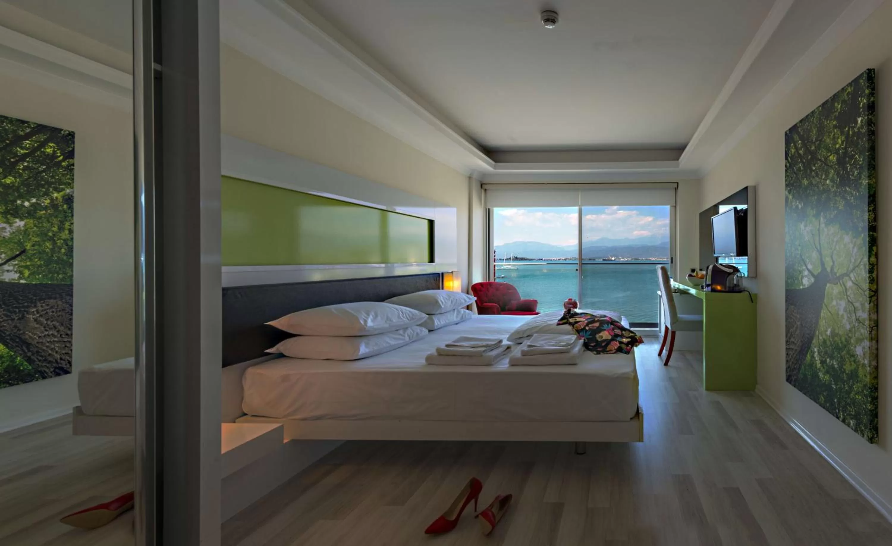 Bed in Orka Boutique Hotel