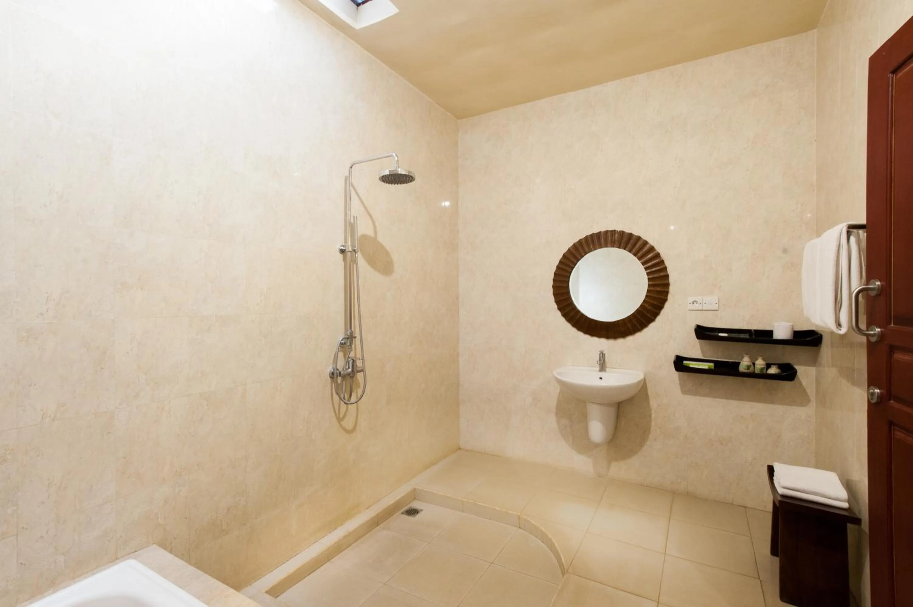 Shower in Beji Ubud Resort