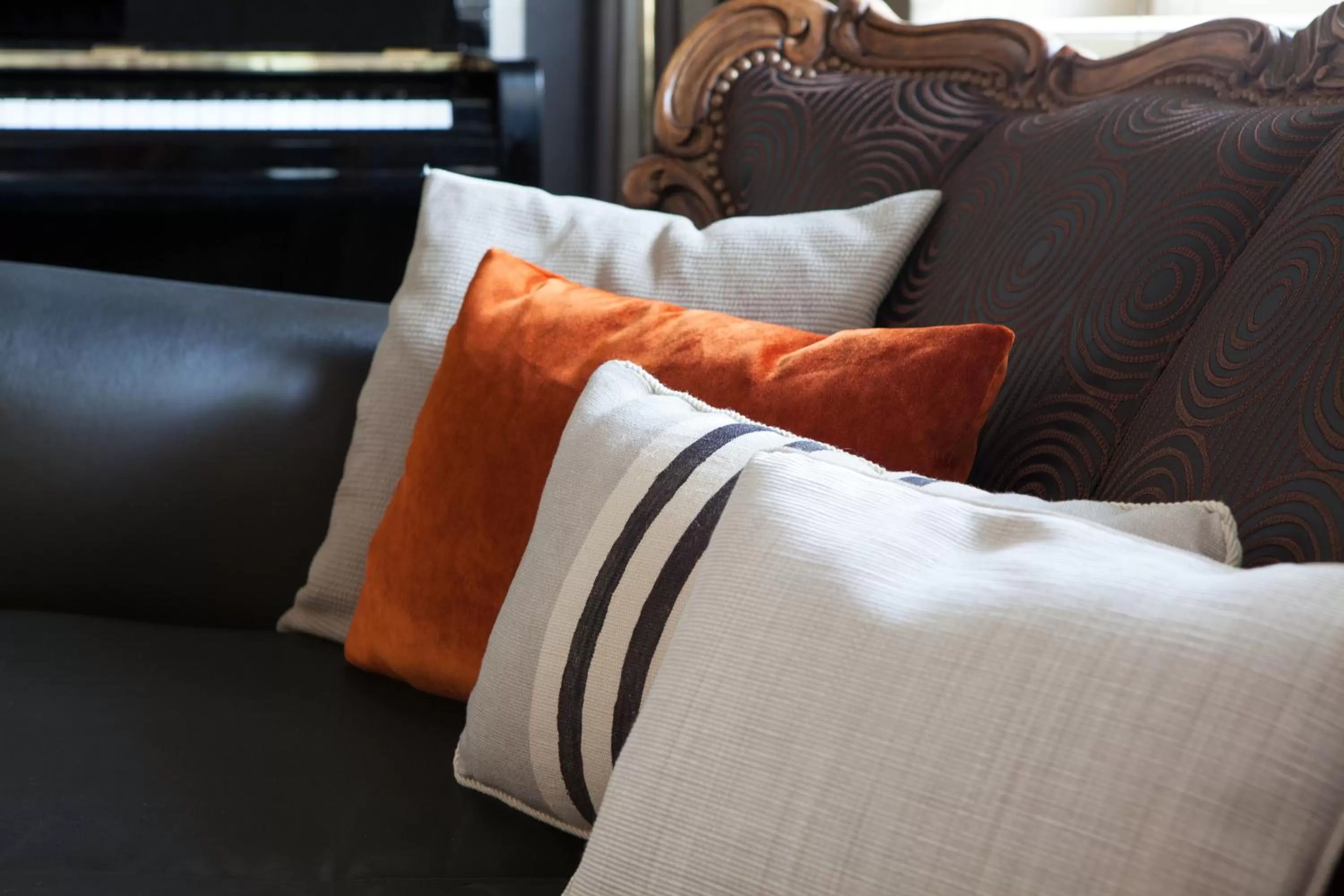 Decorative detail in Logis Hôtel Beauséjour Colmar