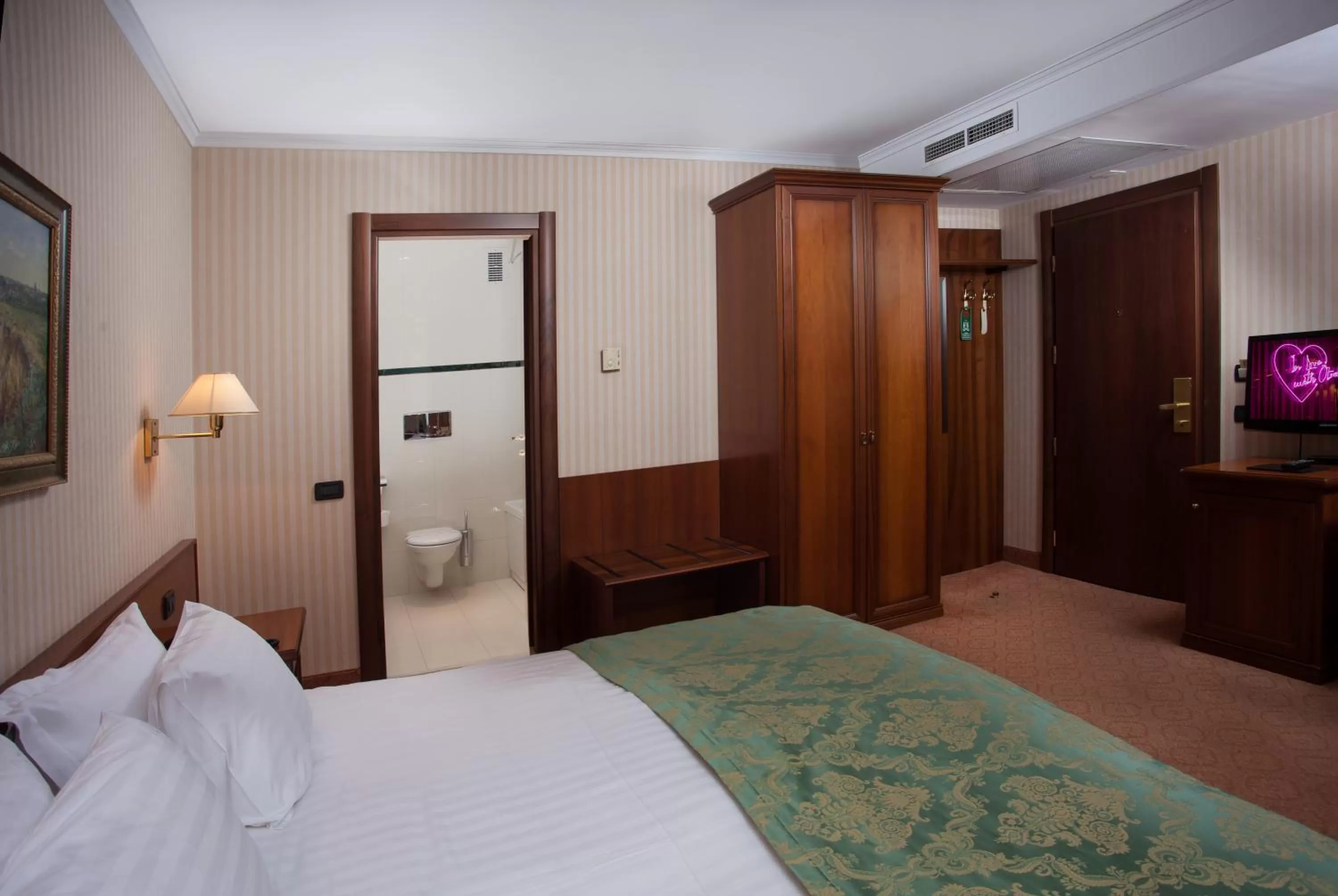 Spring, Bed in Hotel Otrada