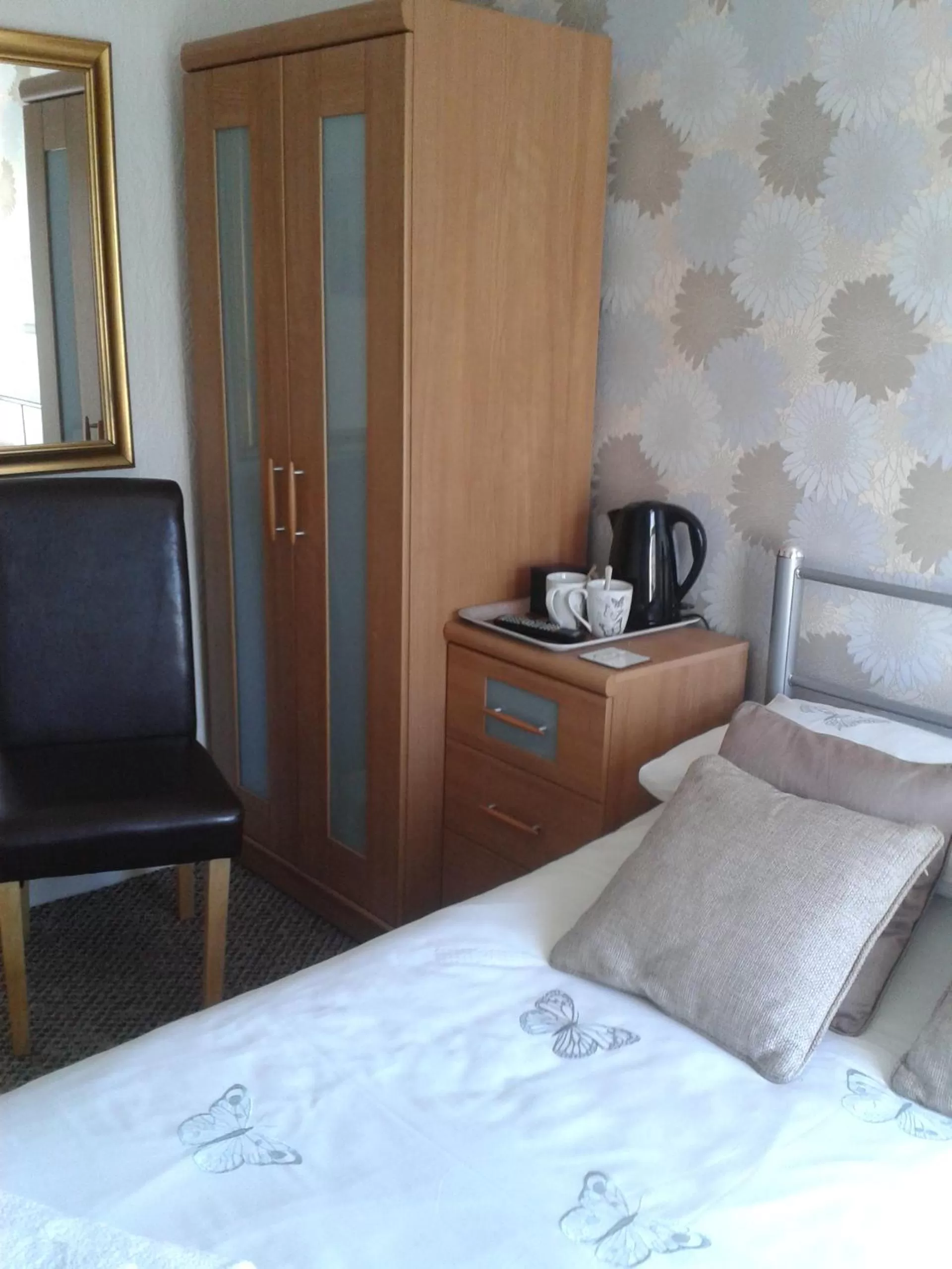 Decorative detail, Bed in Legends Hotel