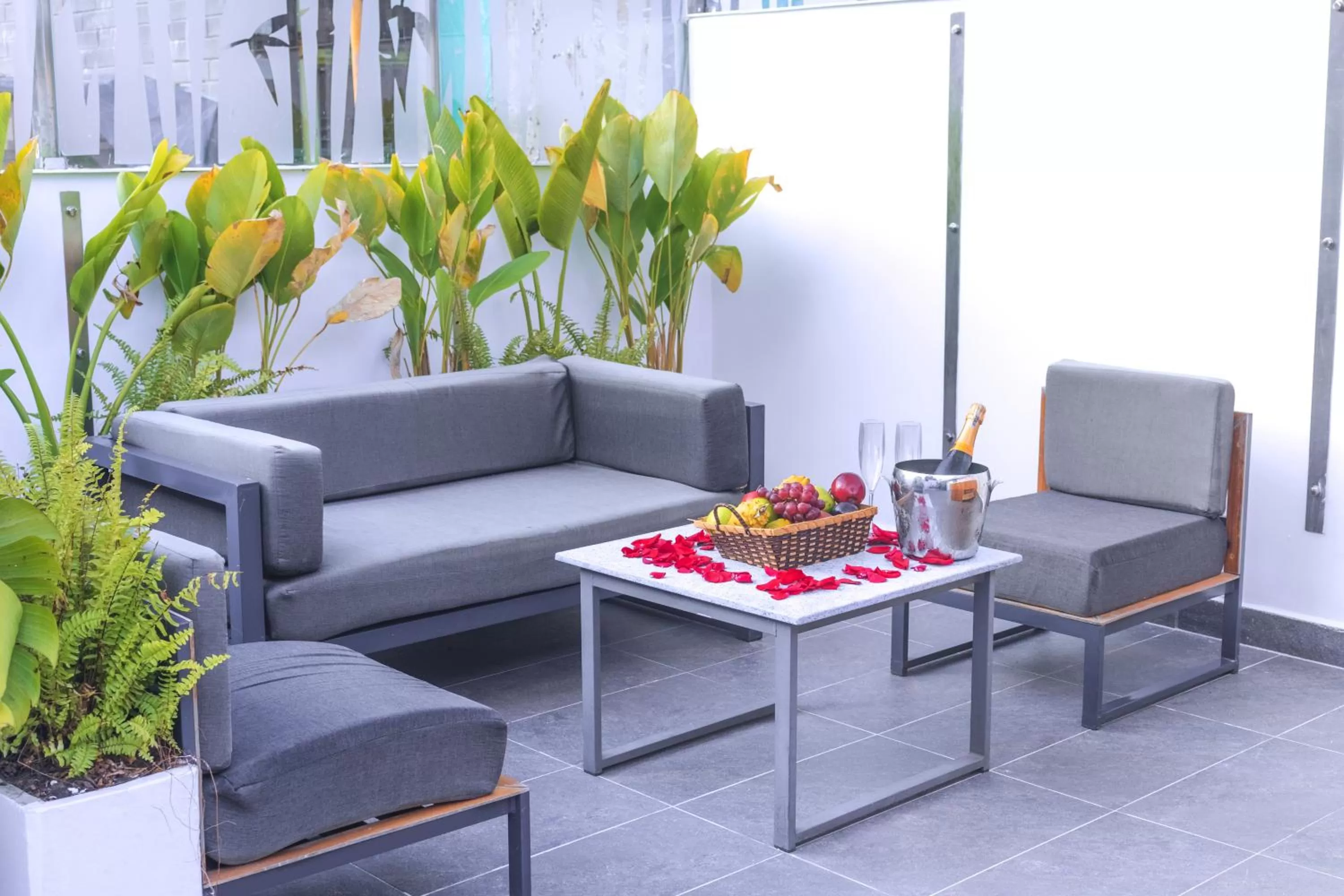 Balcony/Terrace in Viktory Boutique Hotel