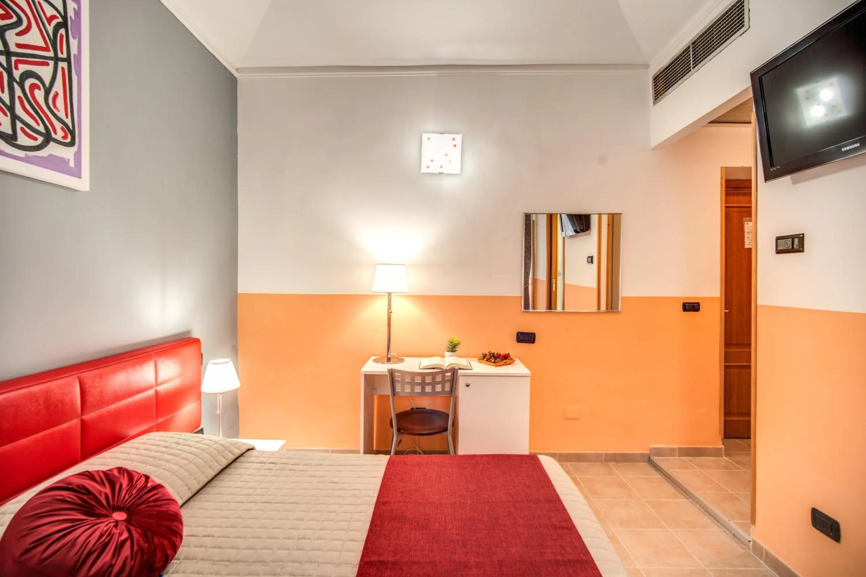 Bedroom, Bed in Magnifico Rome