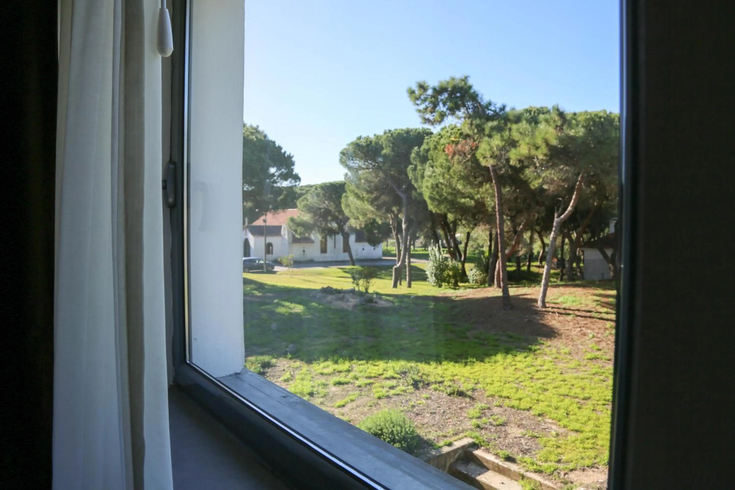 Garden view in INATEL Caparica