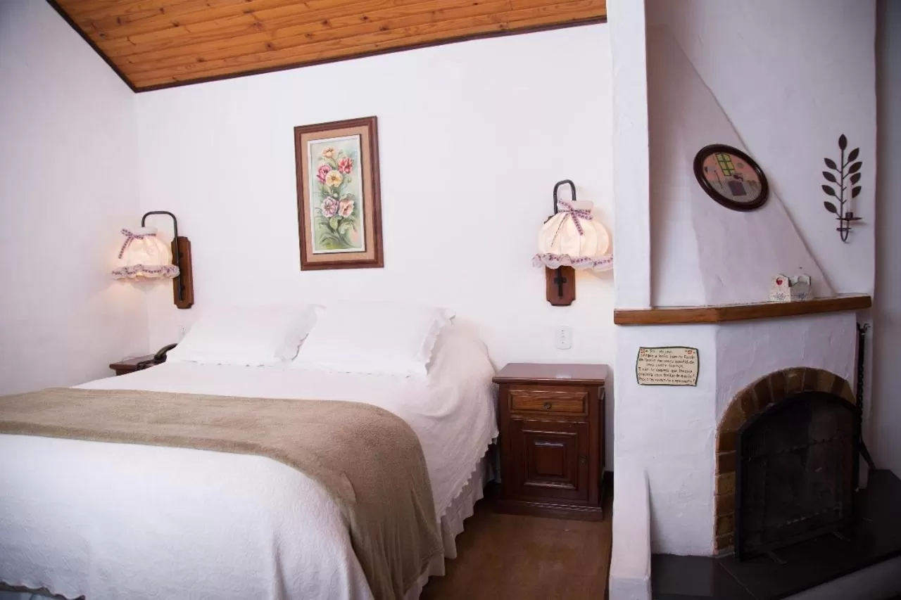 Bed in Hotel Meissner Hof