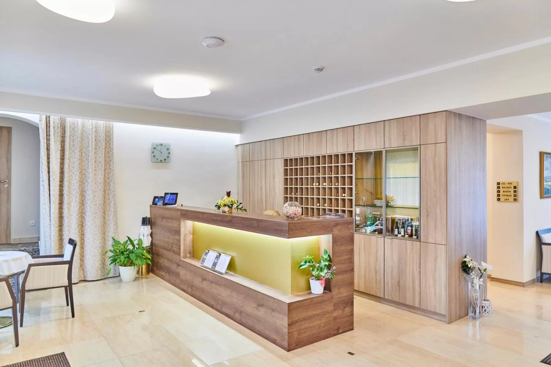 Lobby or reception in Spa Hotel Centrum