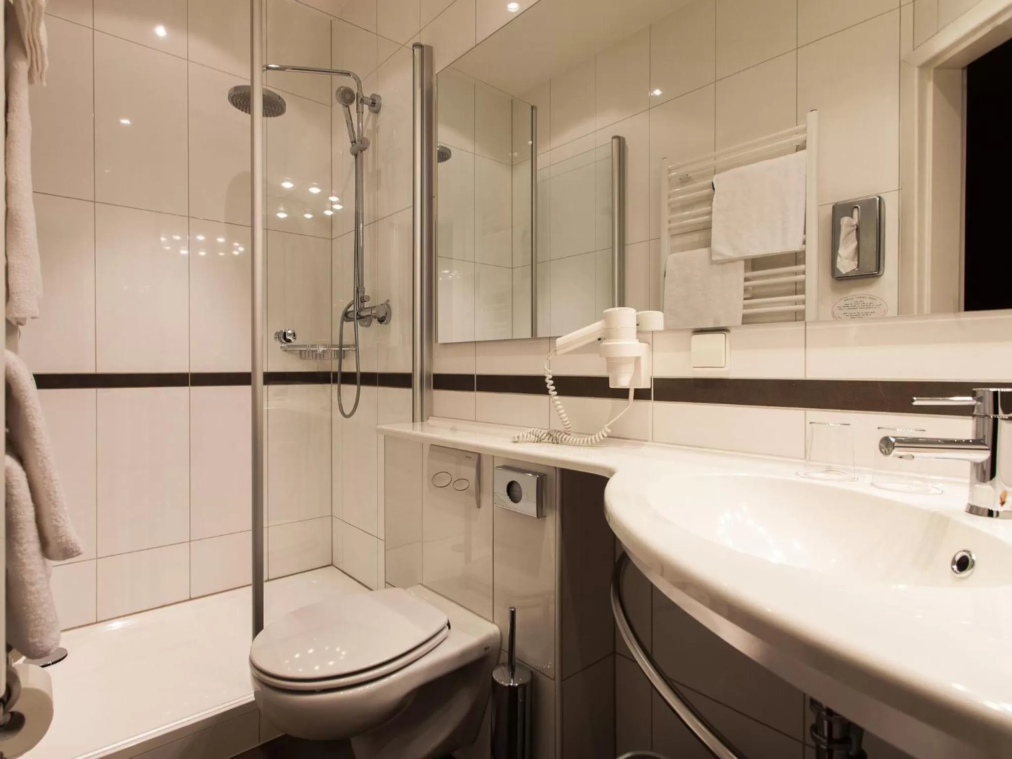 Bathroom in Romantik Hotel zur Sonne