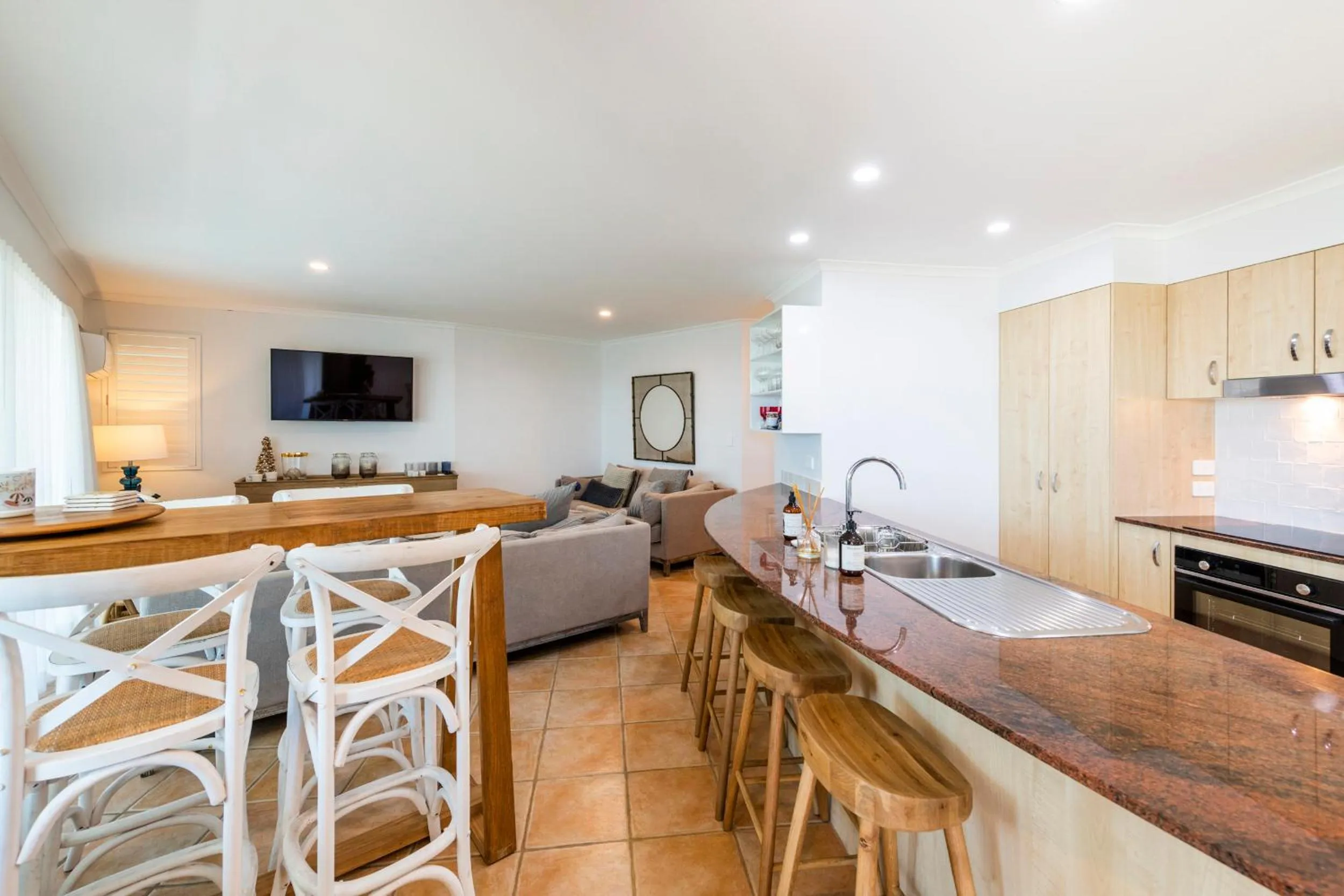 Kitchen or kitchenette in The Cove Yamba