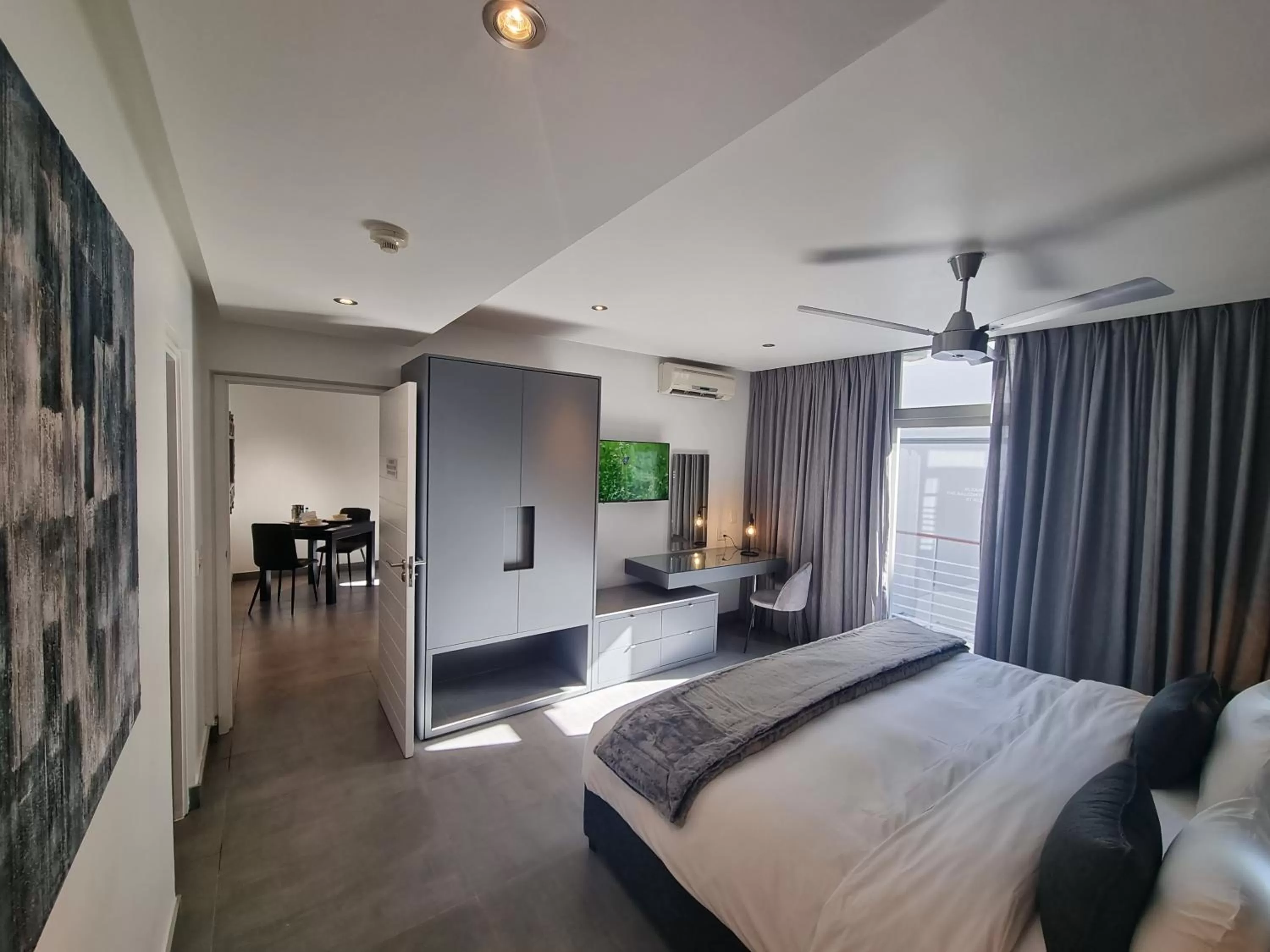 Bed in Atlantic Affair Boutique Hotel