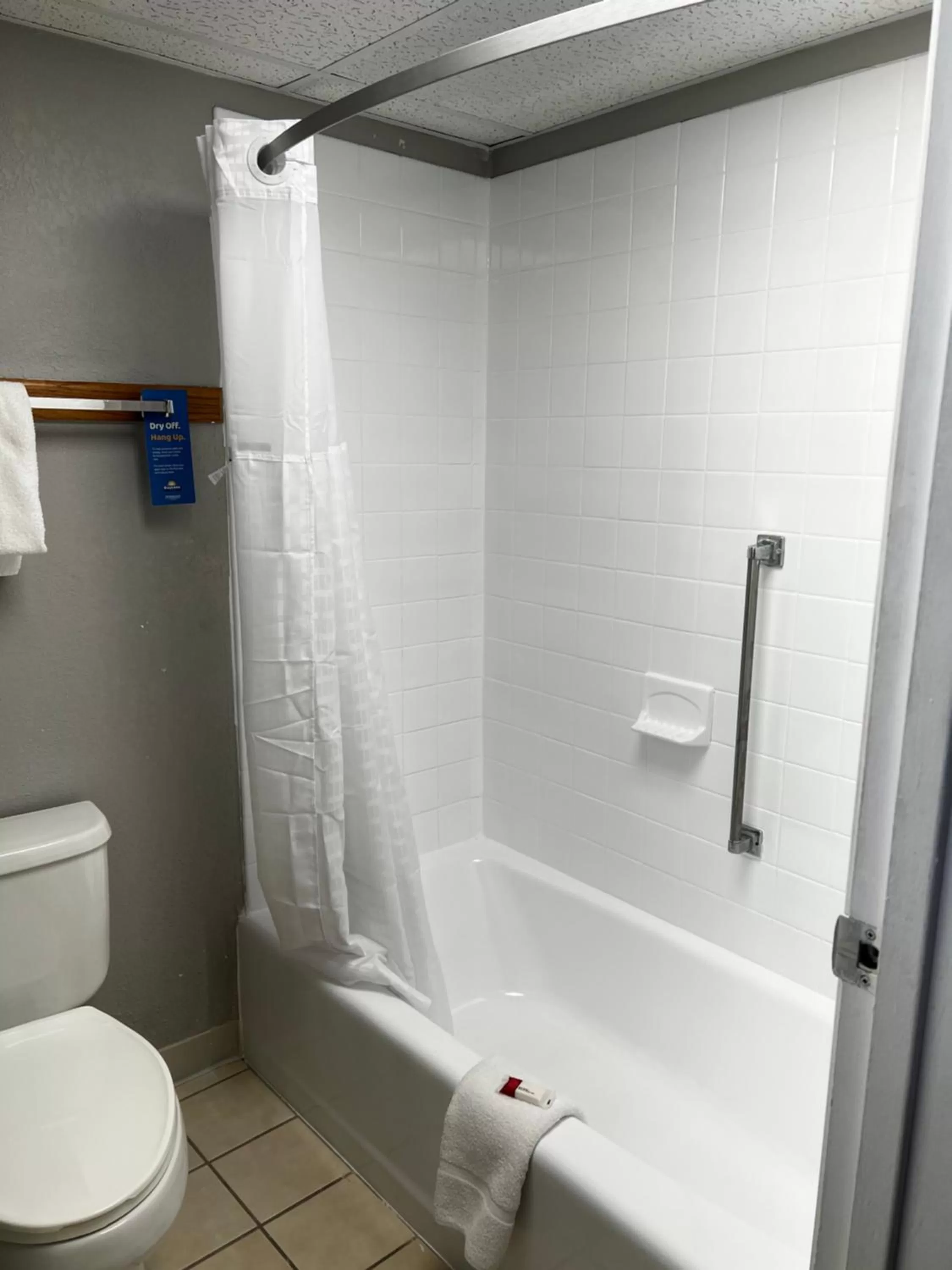 Bathroom in Days Inn by Wyndham Hays