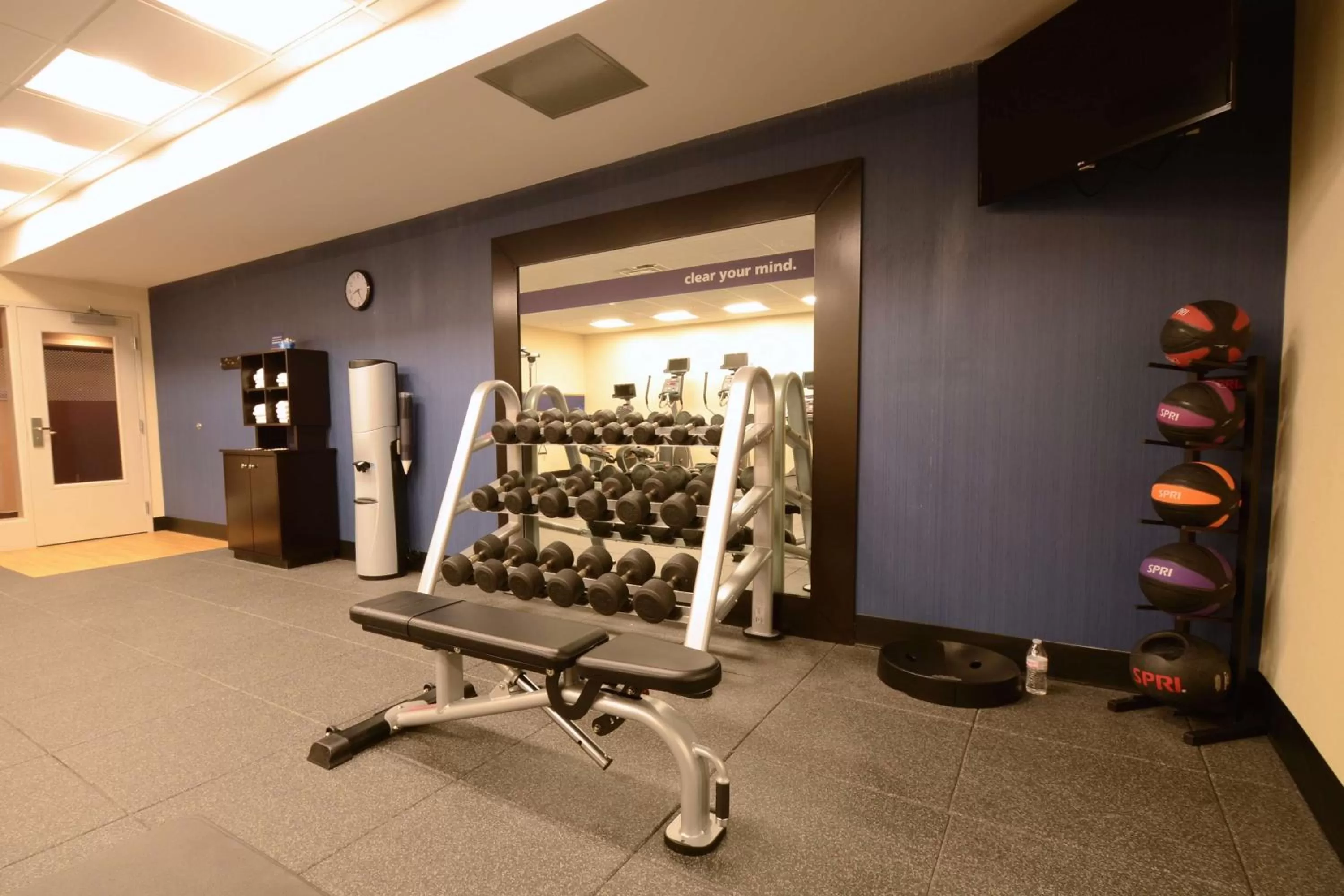Fitness centre/facilities in Hampton Inn & Suites Cazenovia, NY