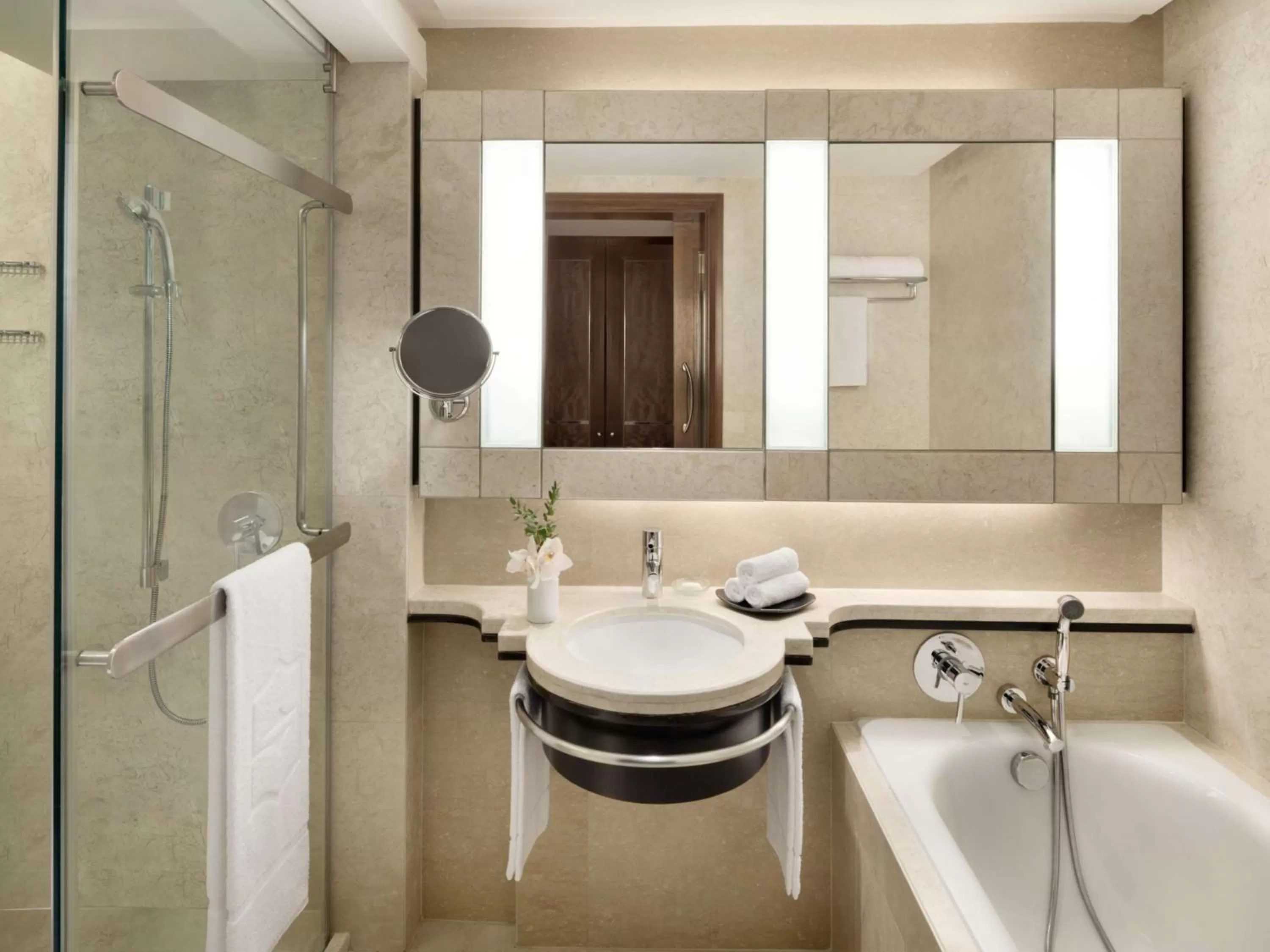 Bathroom in Shangri-La Kuala Lumpur