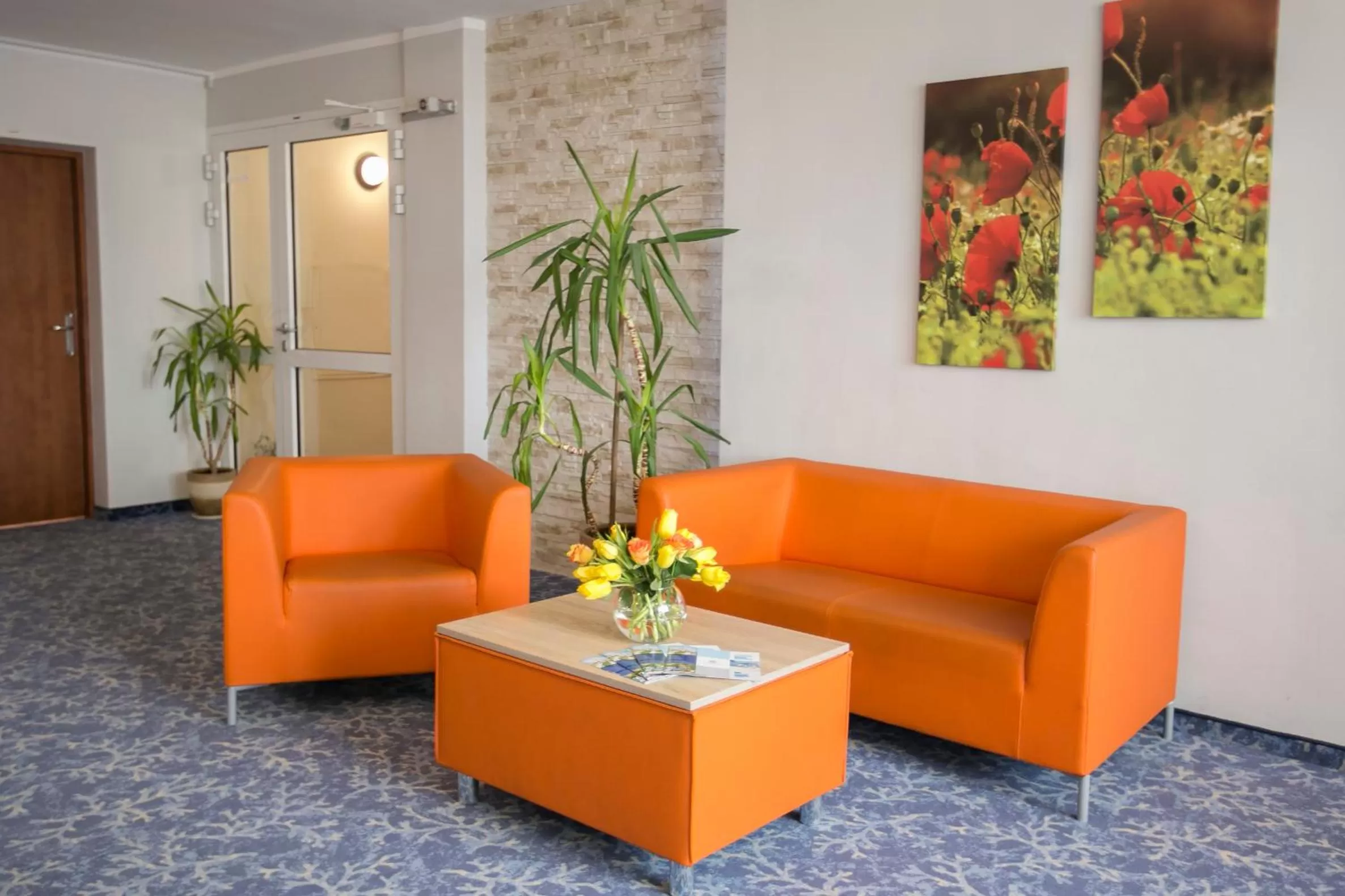 Lobby or reception in Interferie Cechsztyn