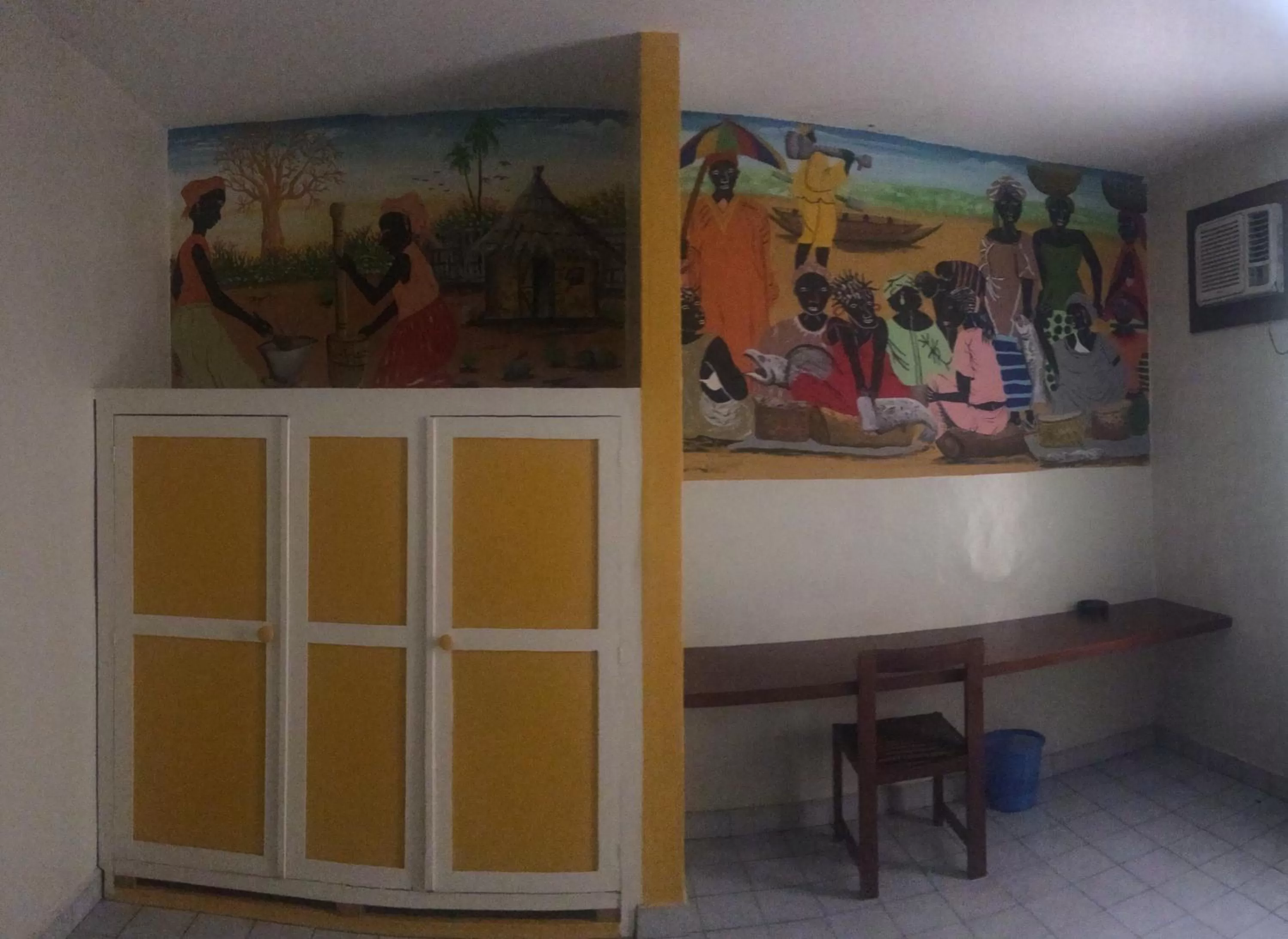 Decorative detail in Hôtel Saint-Louis Sun Dakar