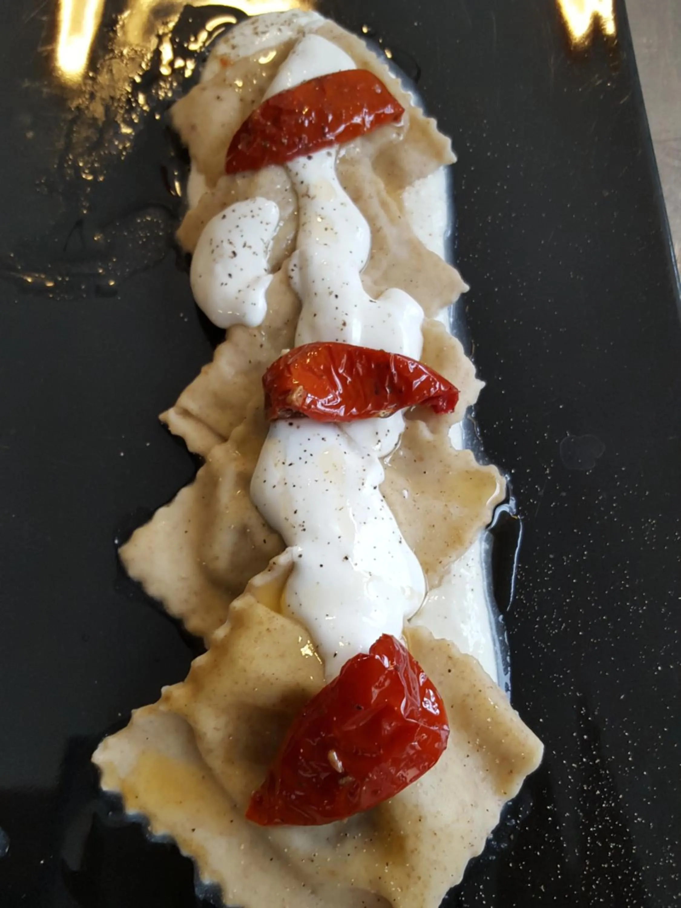 Food close-up in Hotel and Wellness Patriarca