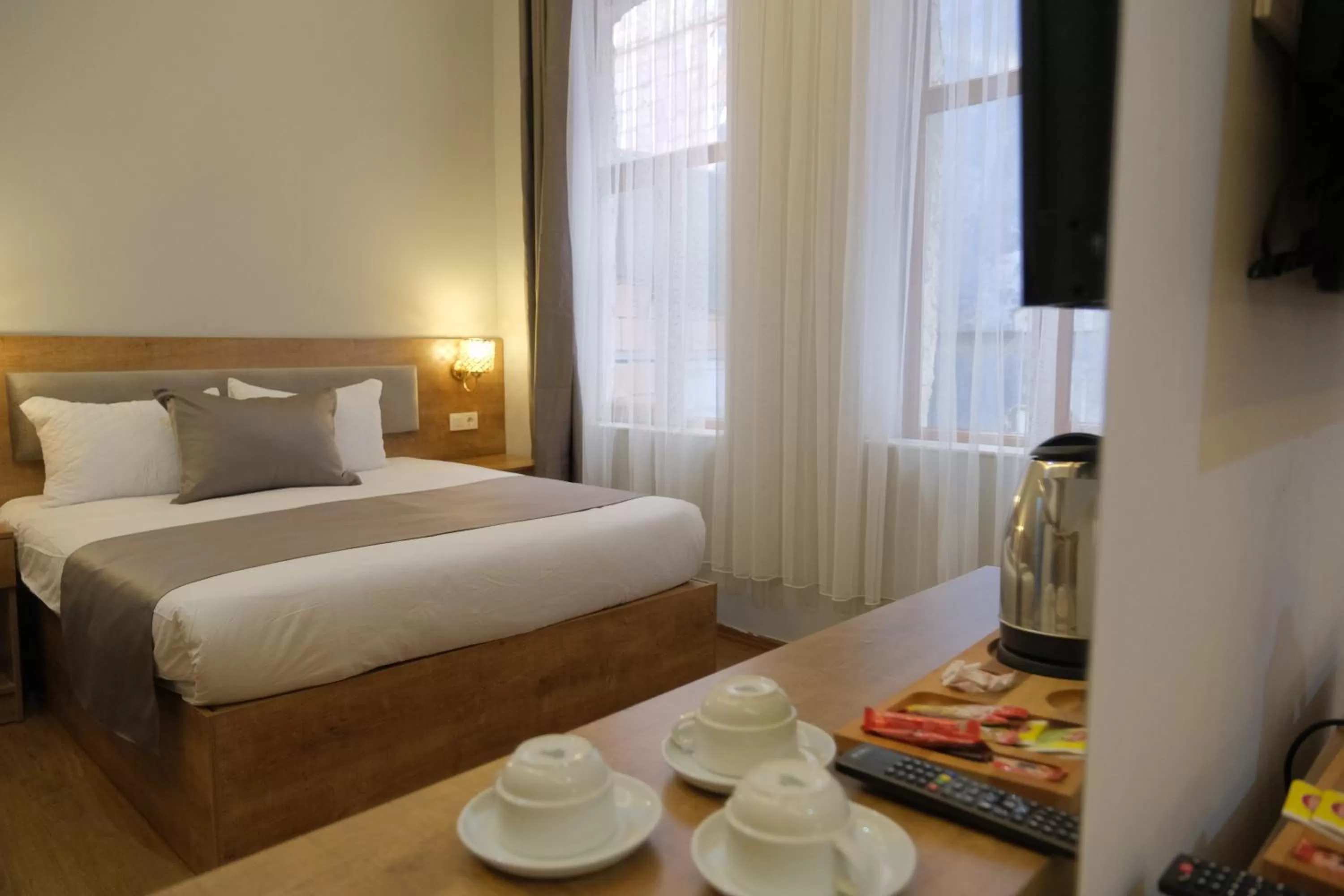 Photo of the whole room, Bed in Adamantides Hotel