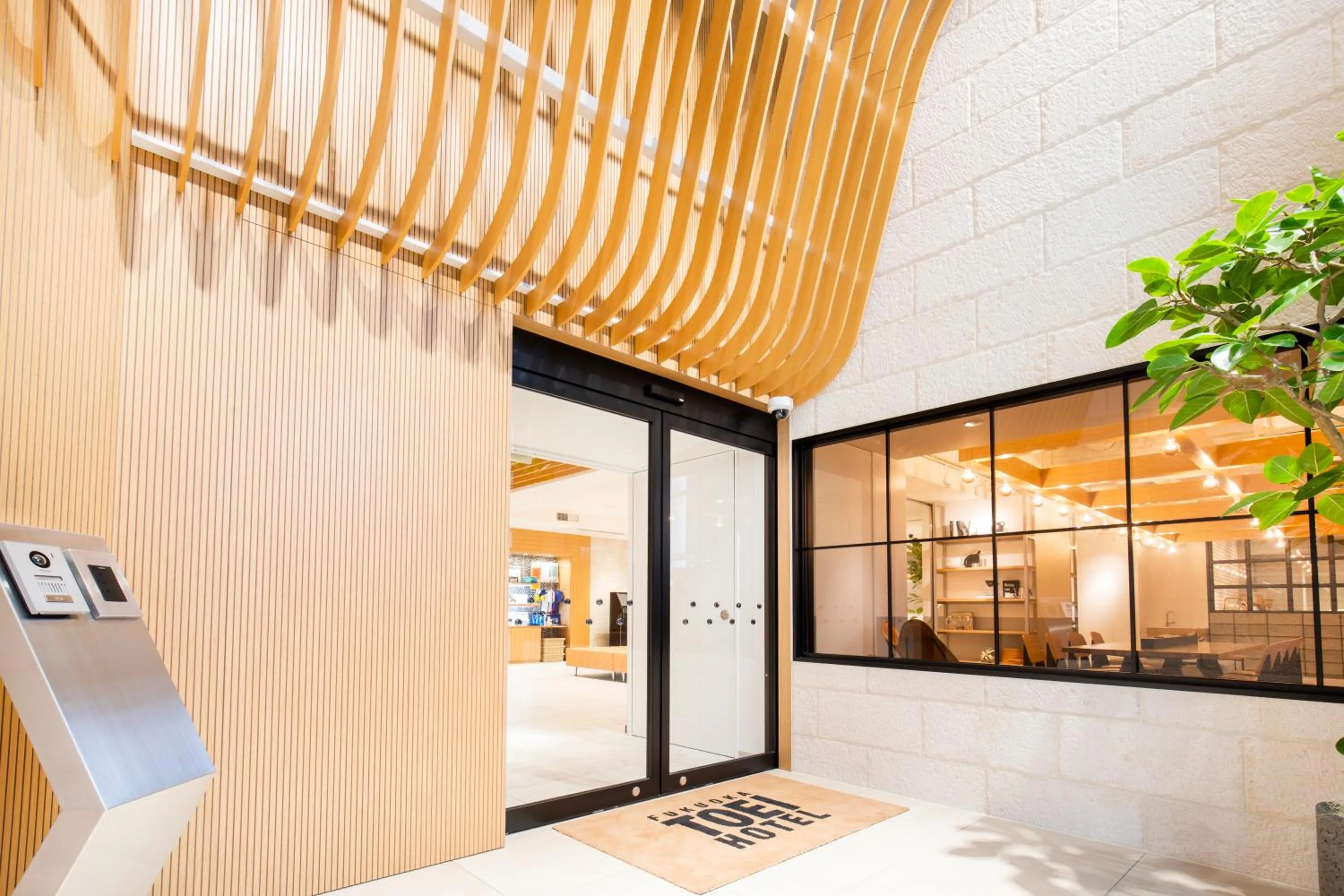 Bed in Fukuoka Toei Hotel