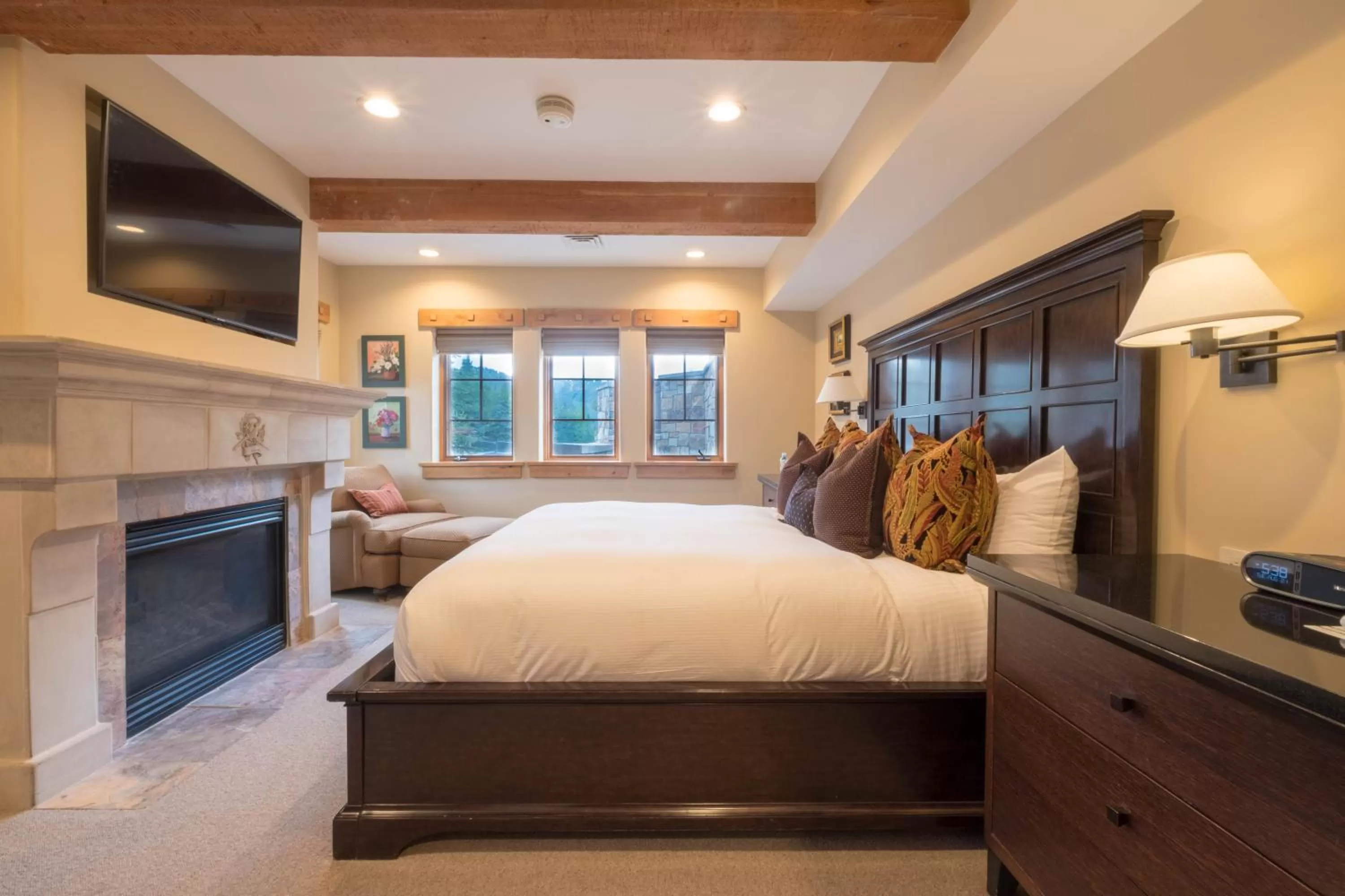 Bed in The Chateaux Deer Valley