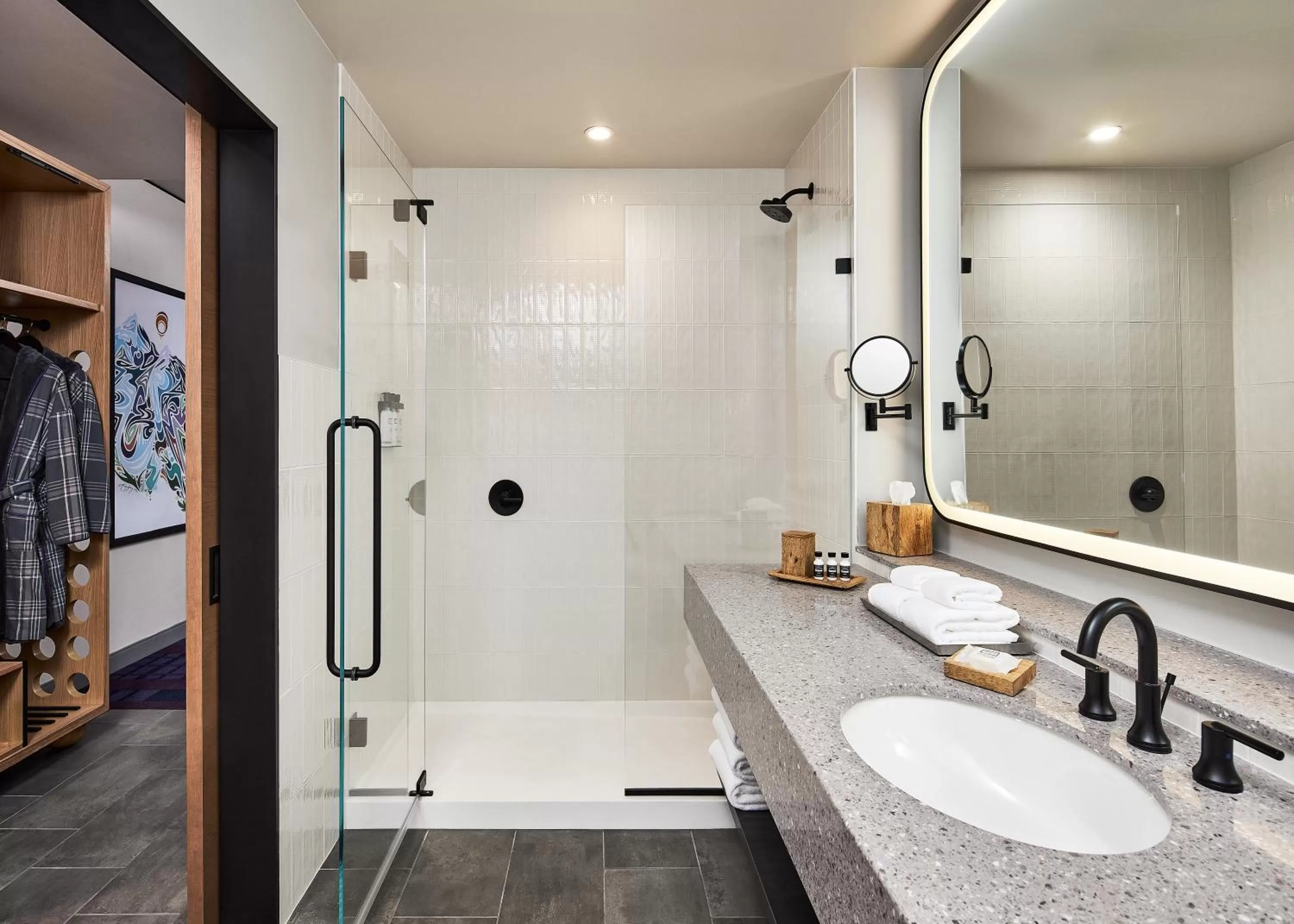 Bathroom in The Rally Hotel at McGregor Square