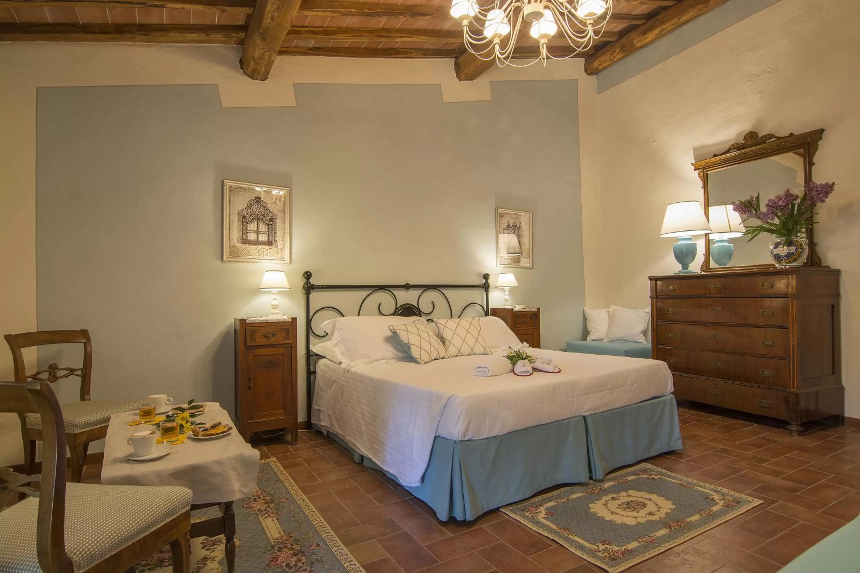 Bedroom, Bed in Hotel Belvedere Di San Leonino