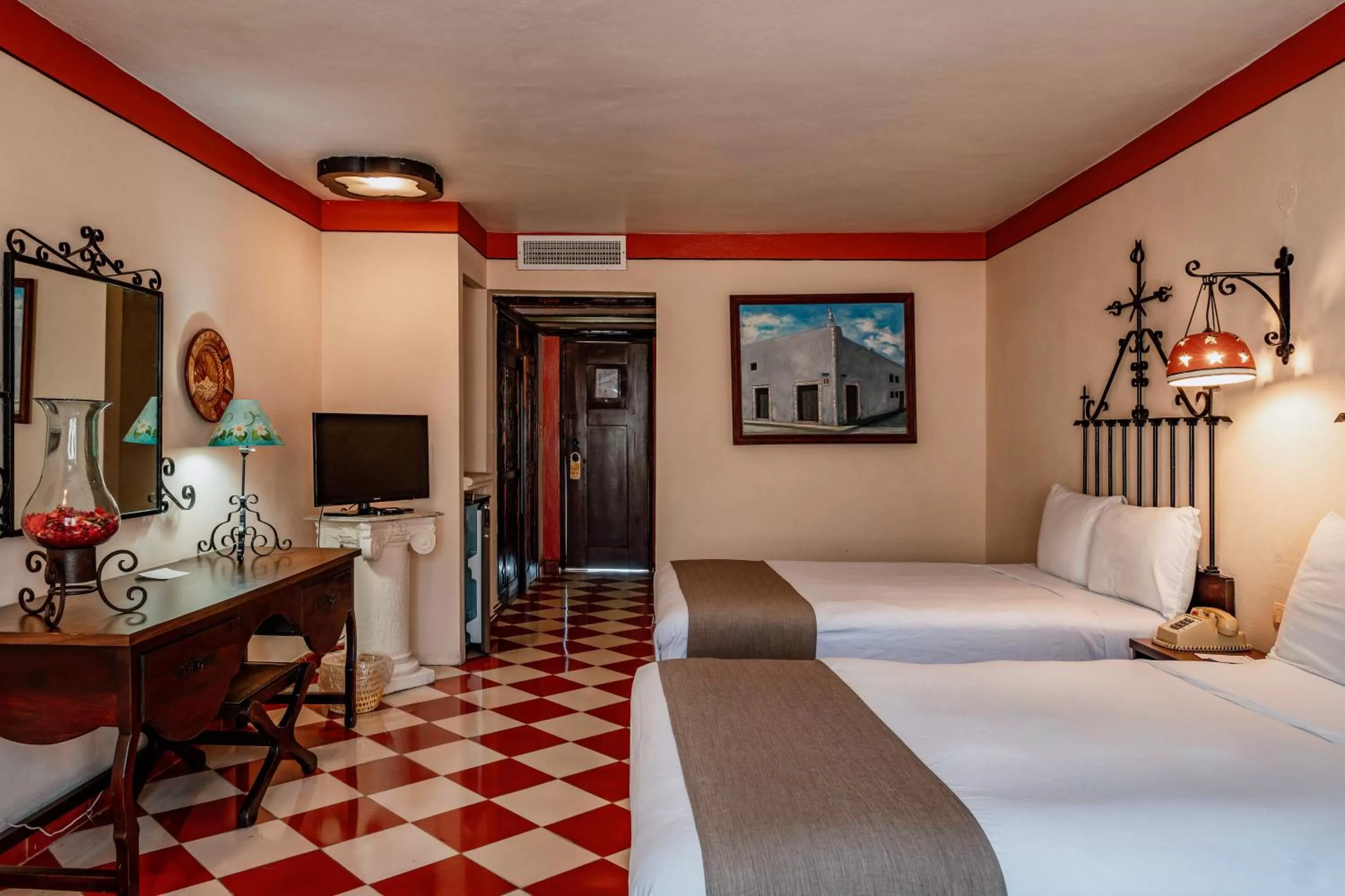 Bedroom, Bed in Casa del Balam Merida