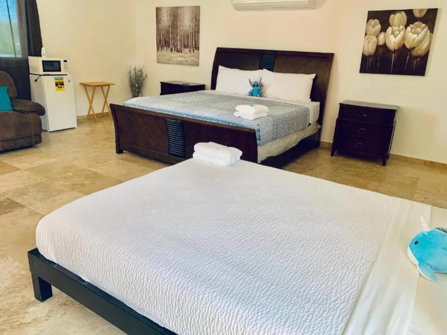 Bed in Manati World Point Inn