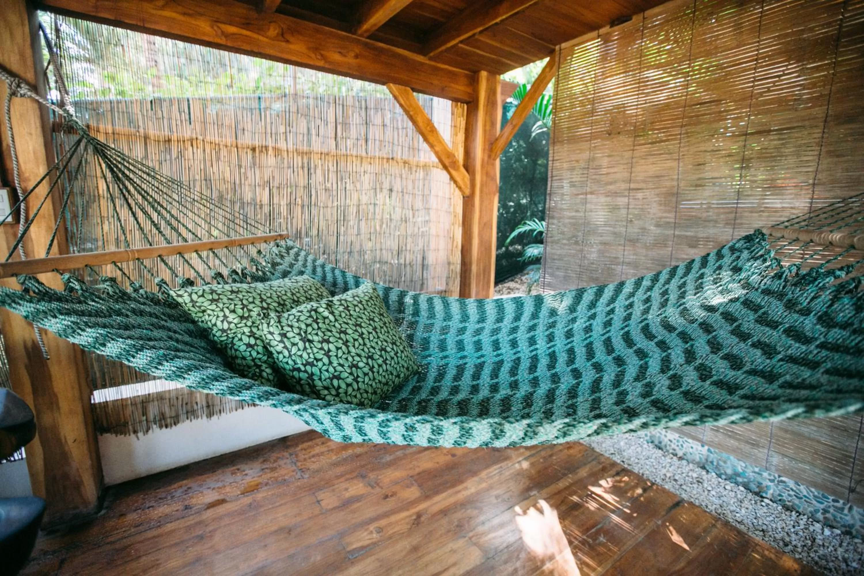 Patio in The Beach Bungalows - Yoga and Surf Hotel - Adults Only