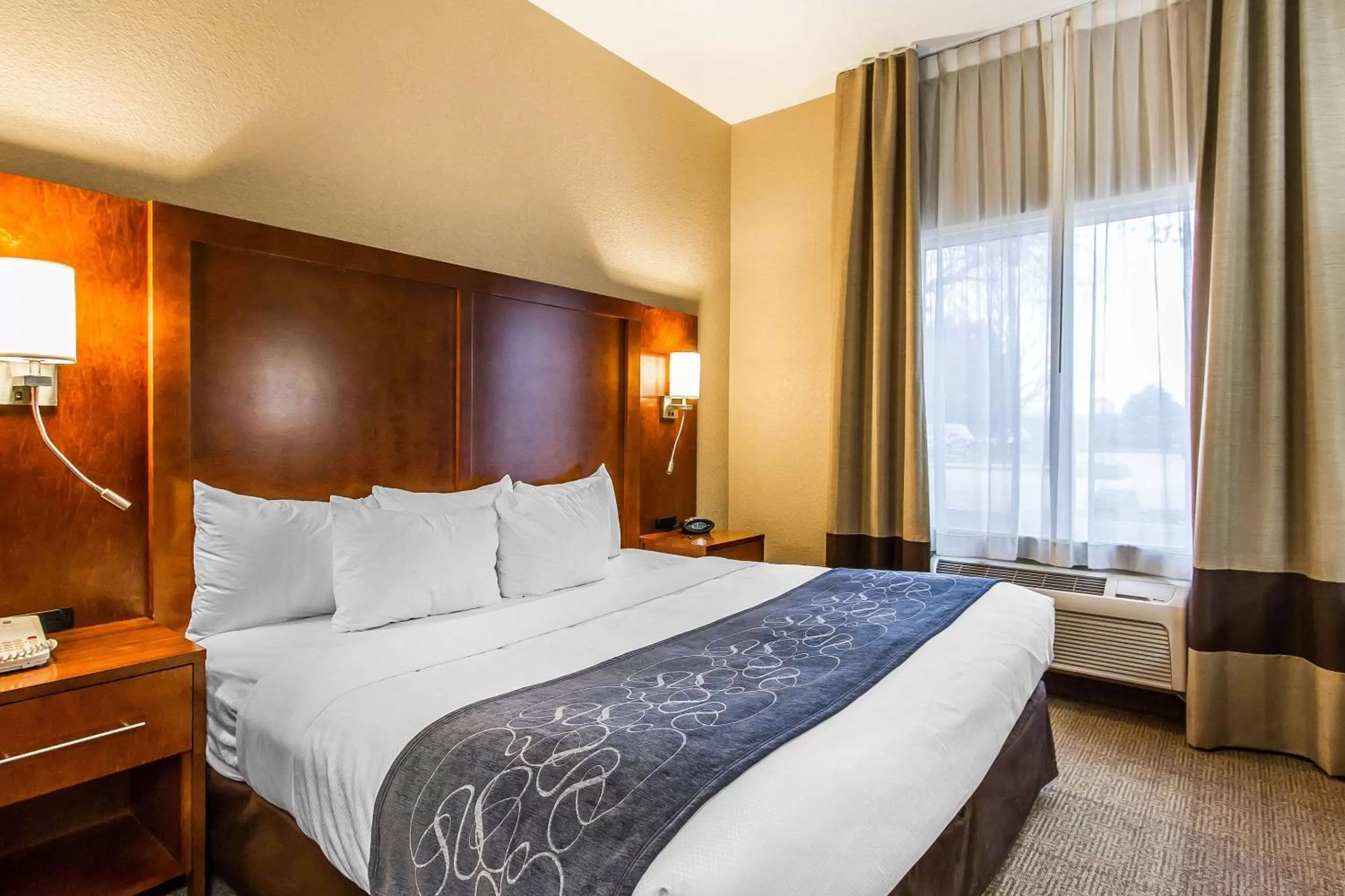 Photo of the whole room, Bed in Comfort Suites Mattoon East