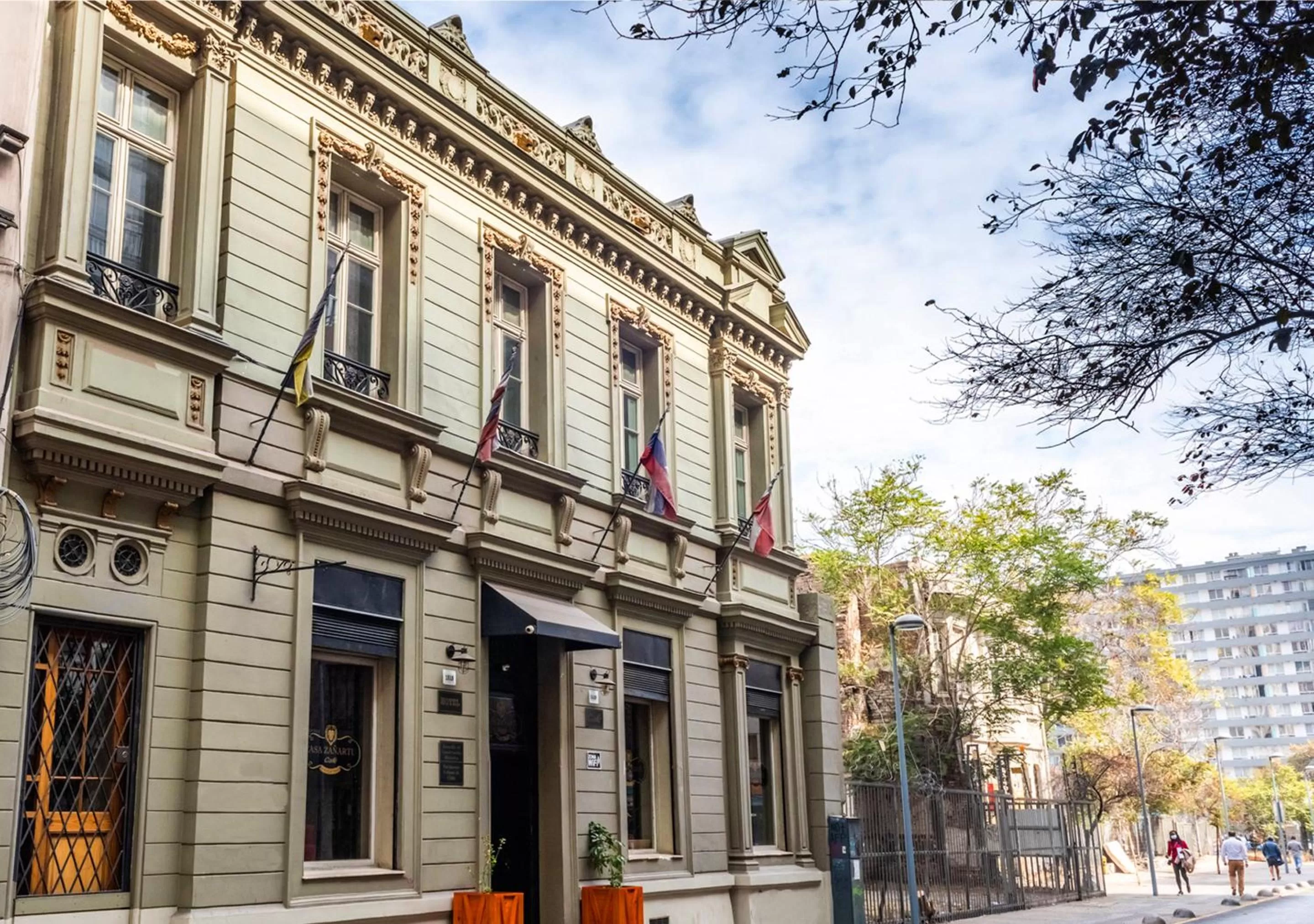 Facade/entrance in Hotel Casa Zañartu