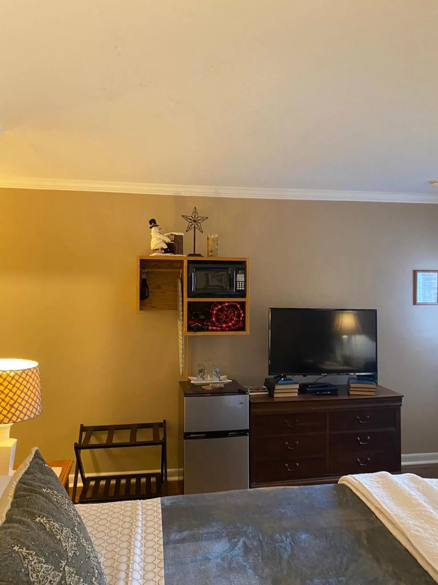 TV and multimedia, Bed in Grafton Lodge