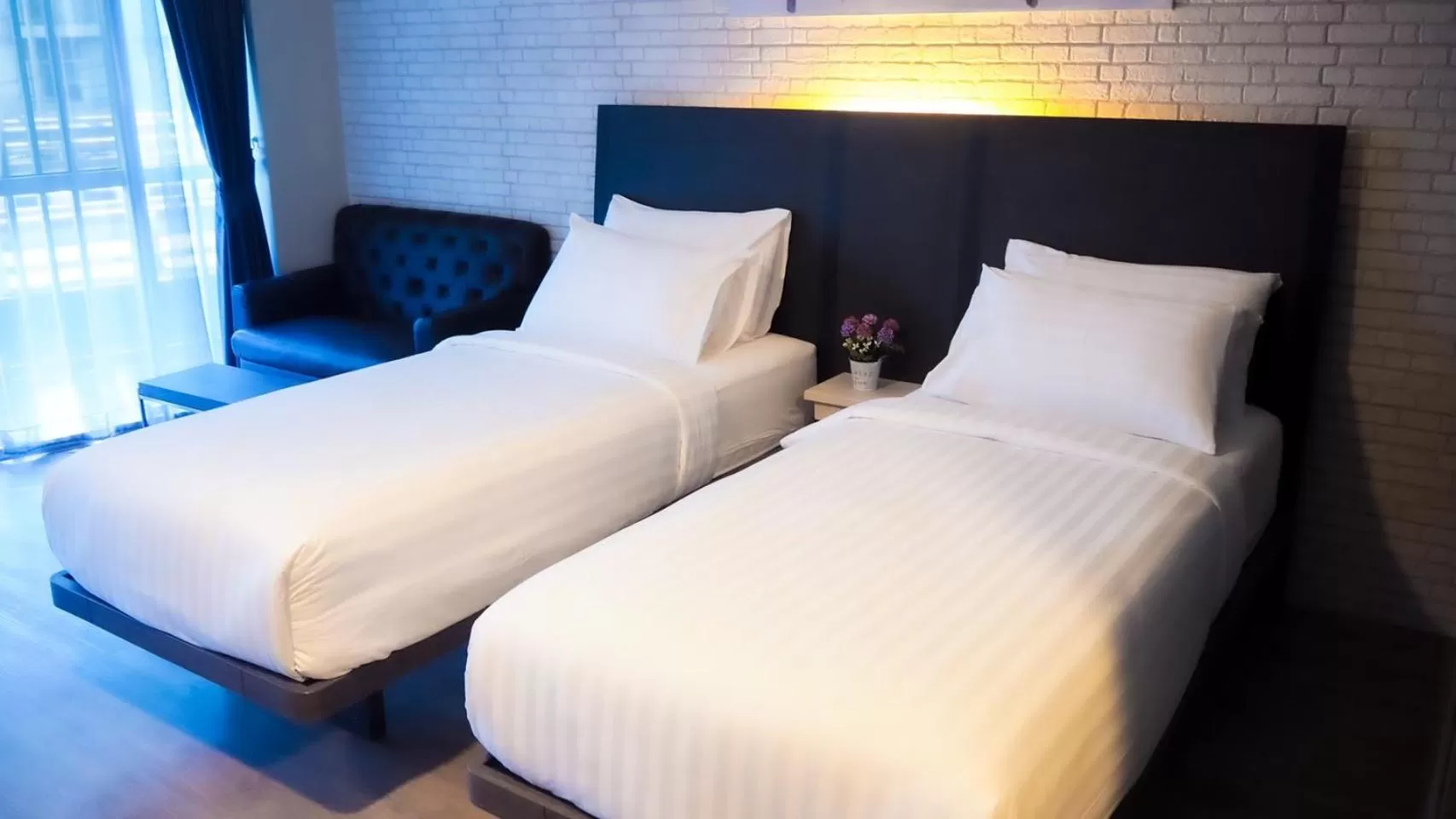 Bed in BB Glass House