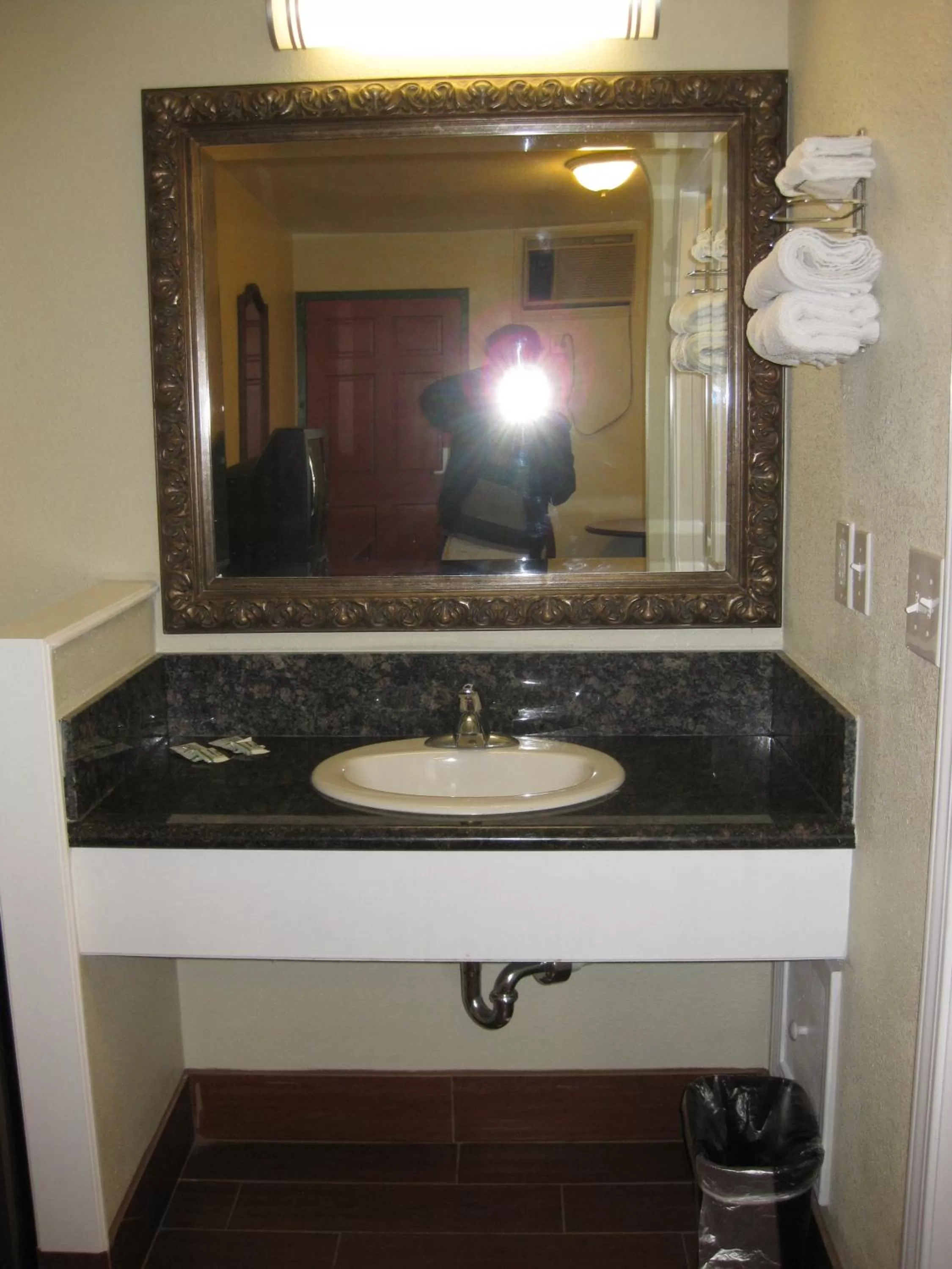 Shower in Sunshine Motel