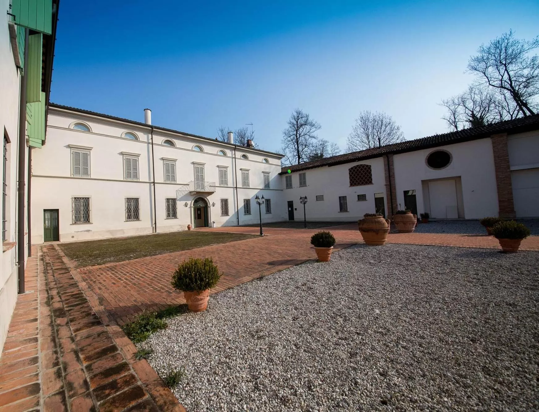 Property building in Locanda Ca’ Rossa