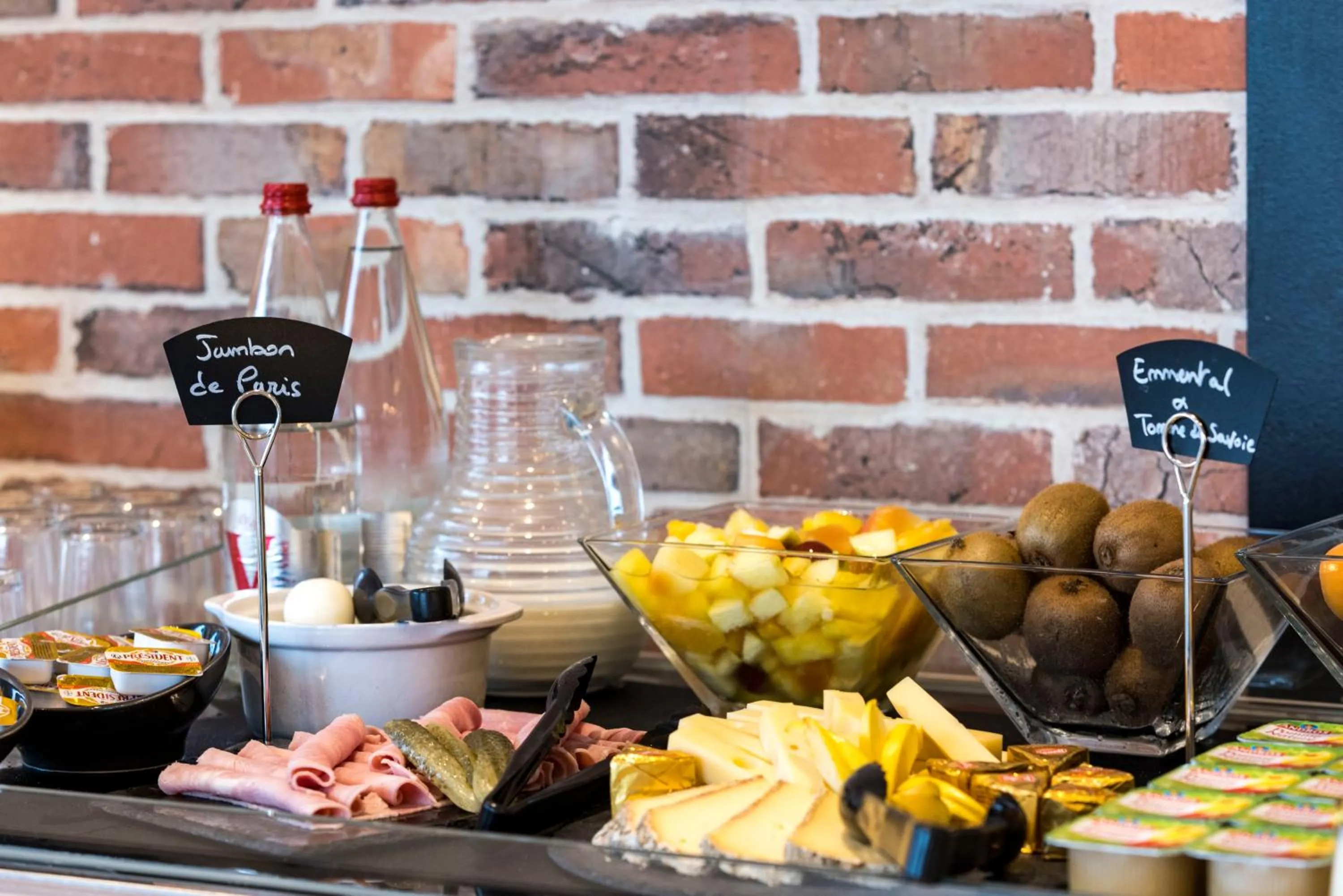 Buffet breakfast in Kyriad Paris Ouest - Colombes