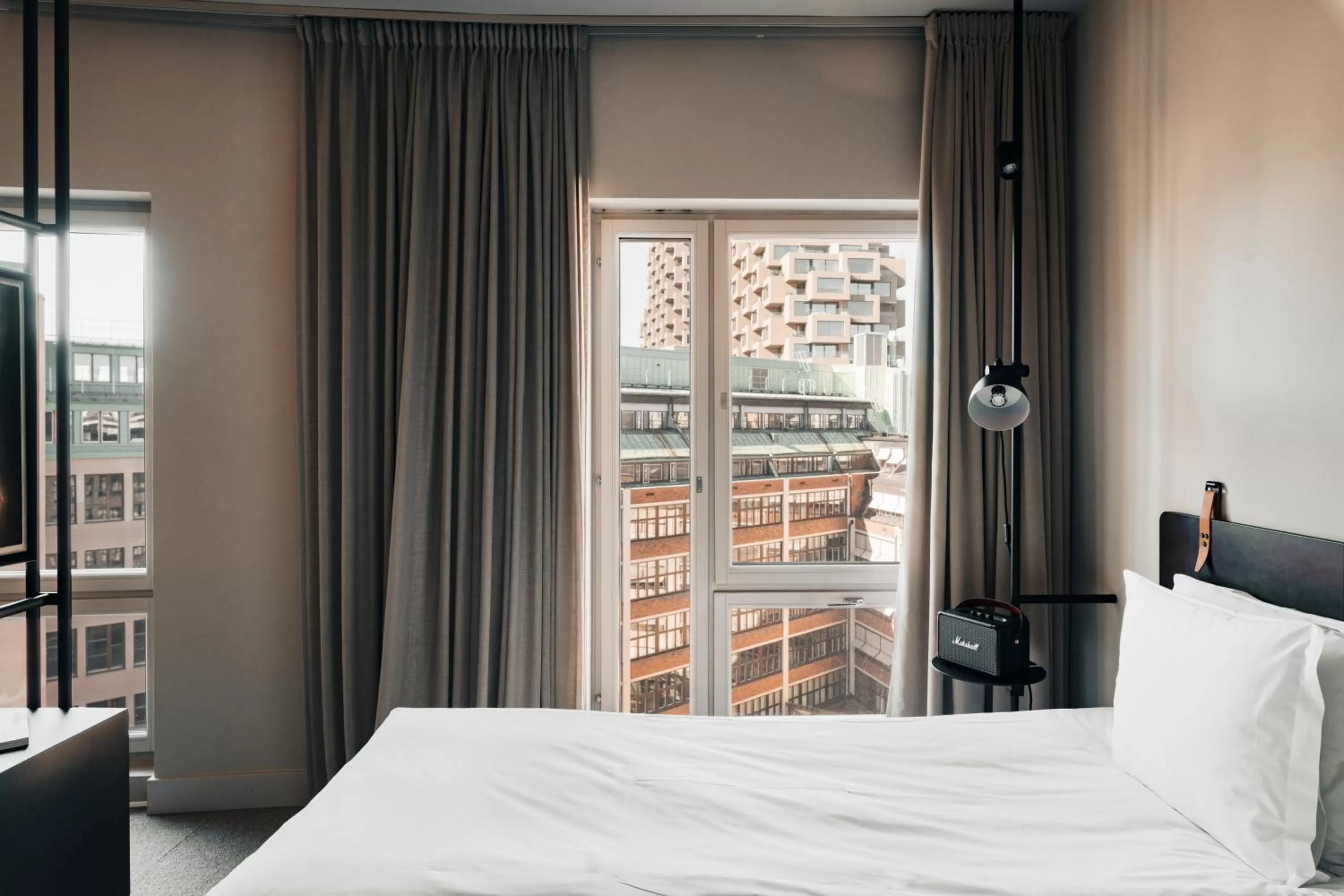 Bed in Blique by Nobis, Stockholm, a Member of Design Hotels™