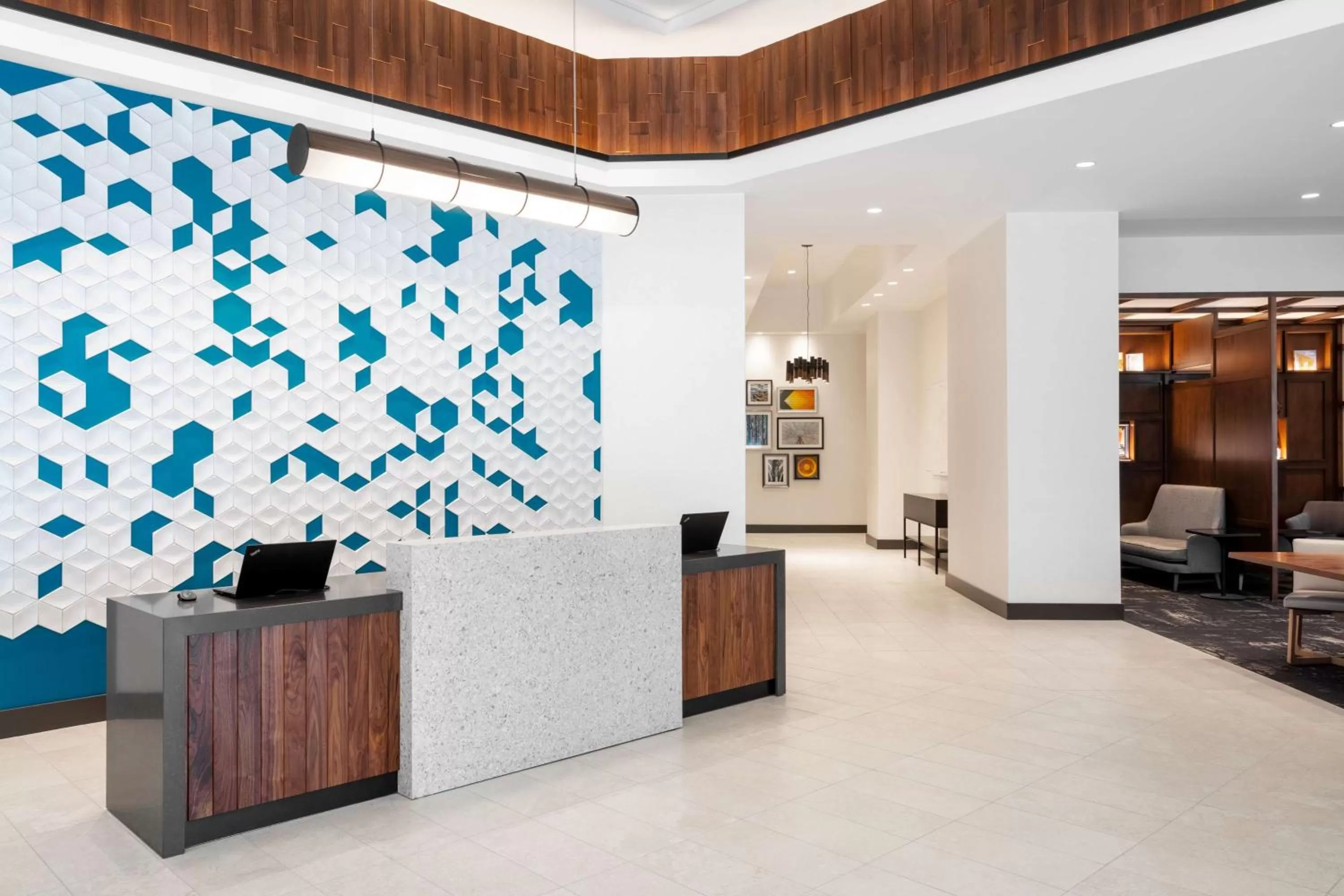 Lobby or reception in Hyatt Place Atlanta Centennial Park