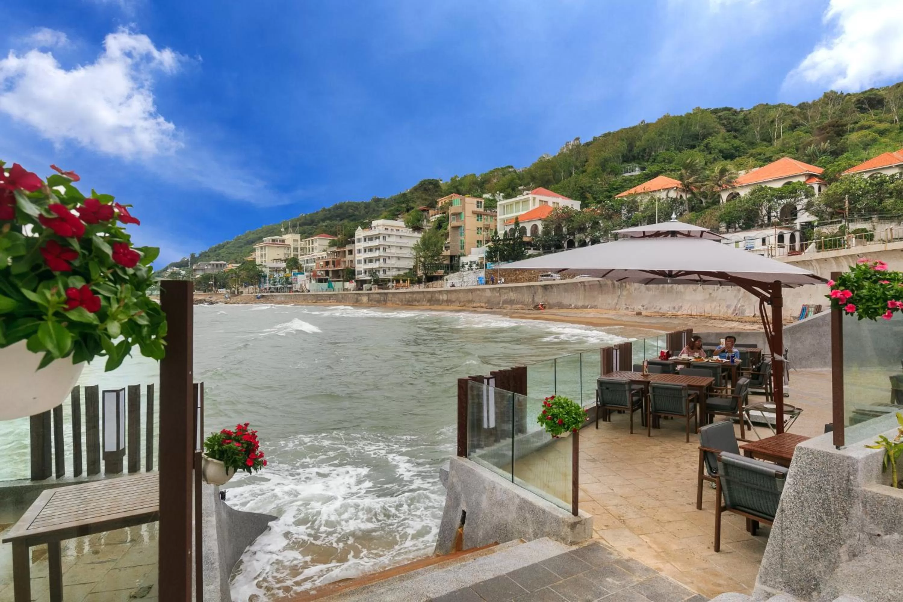 Patio in Marine Hotel & Apartment