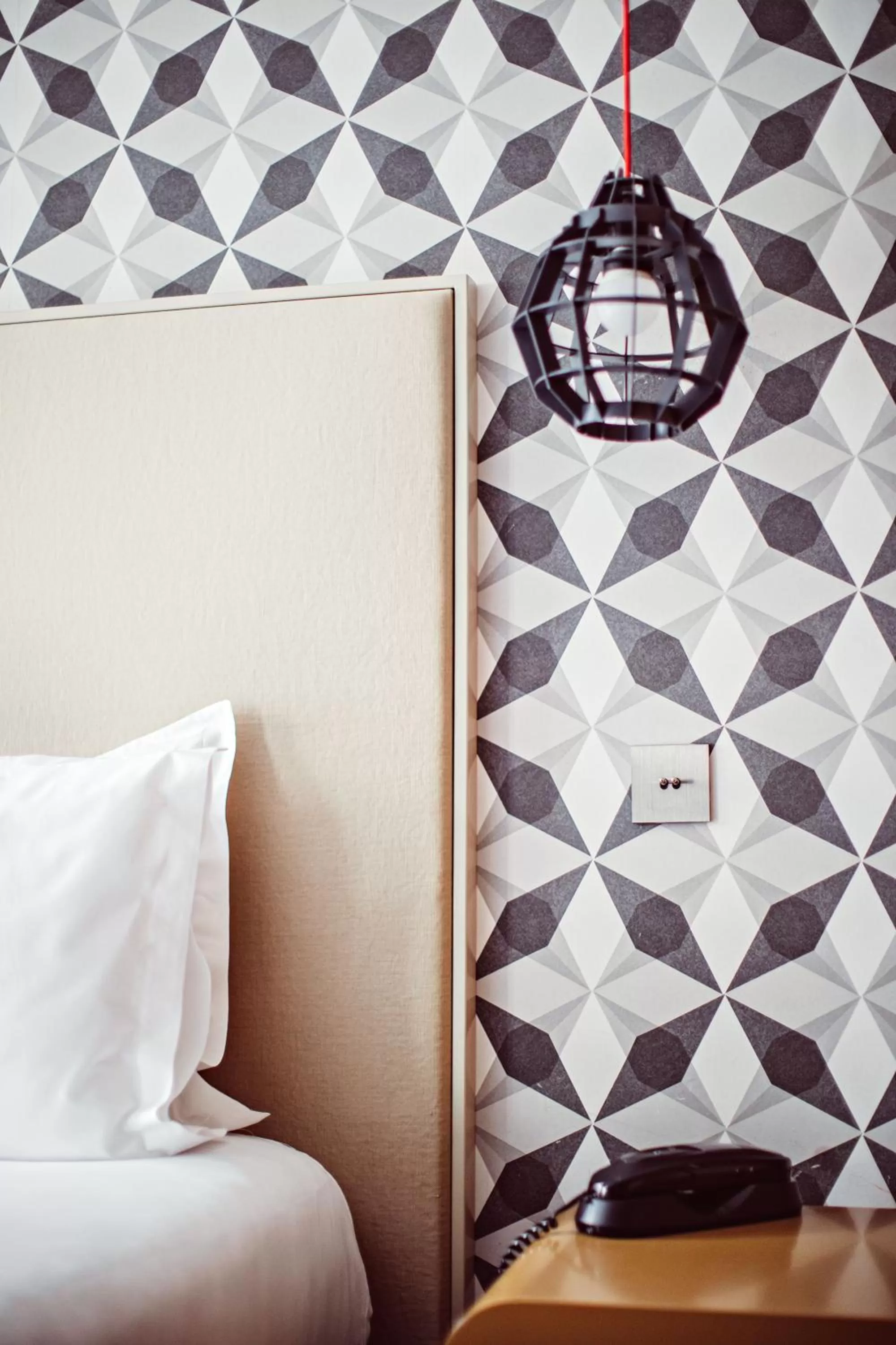 Bed in Monsieur Cadet Hotel & Spa