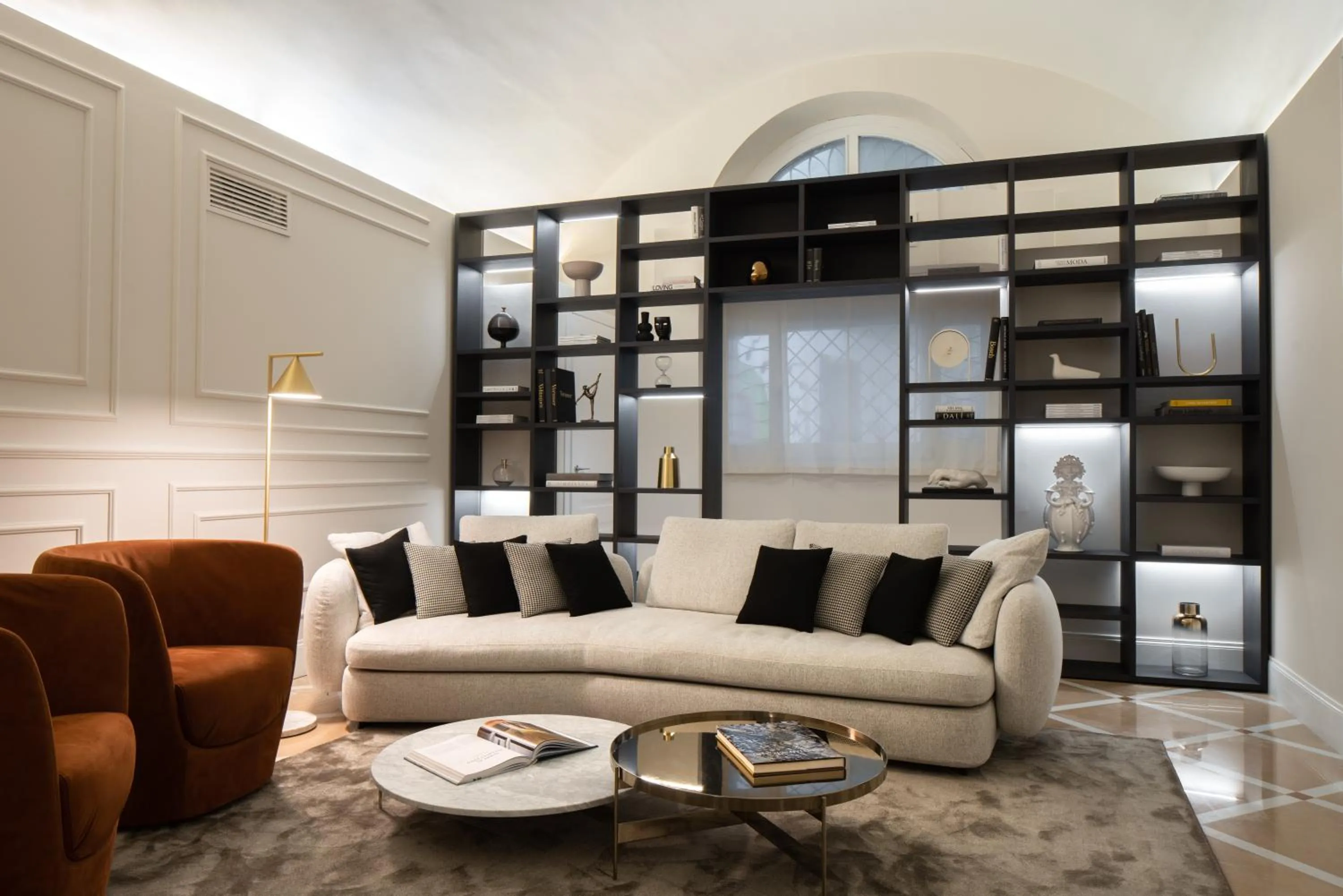 Communal lounge/ TV room in Patria Palace Lecce - The Leading Hotels of The World