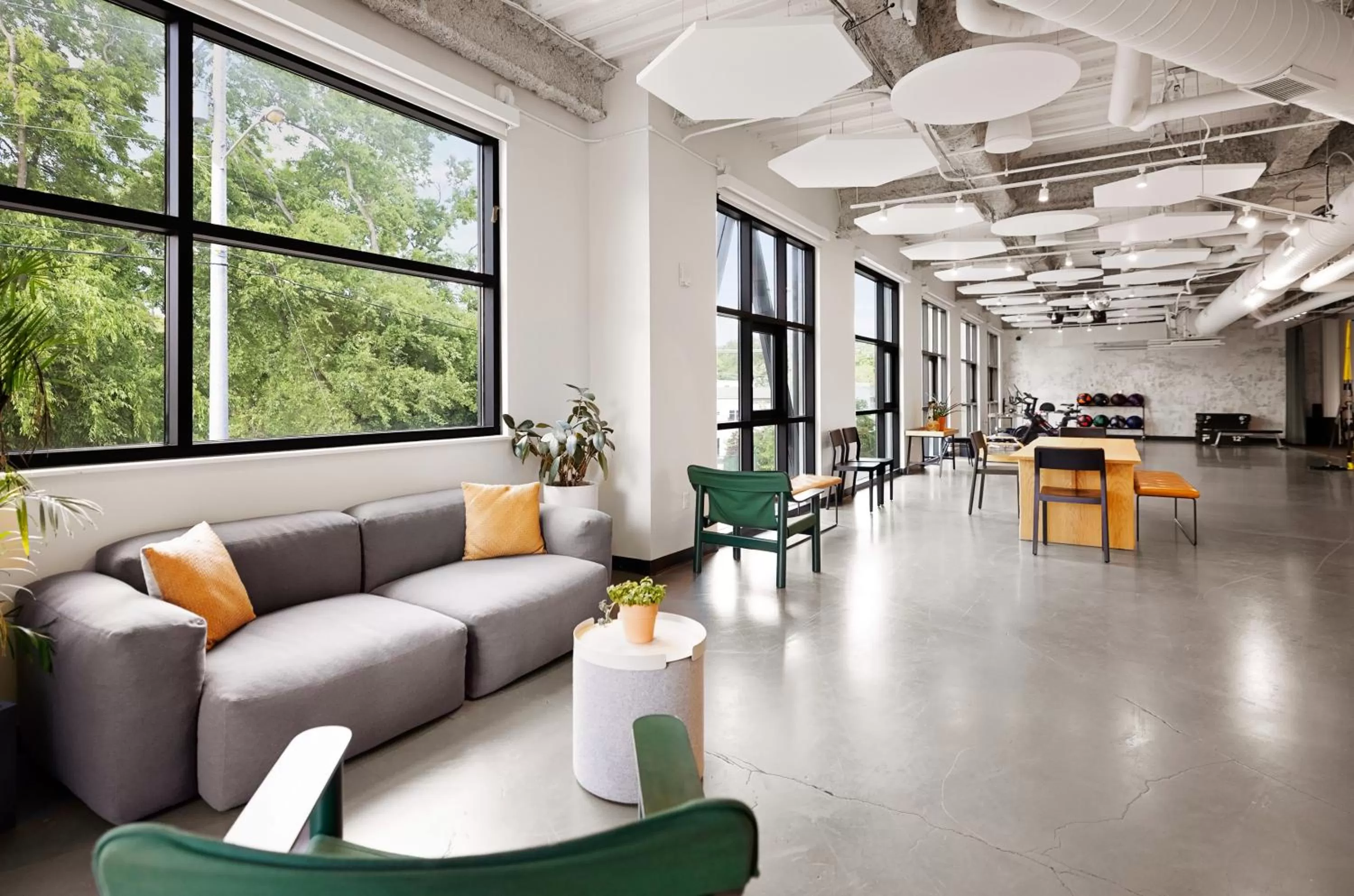 Seating area in Placemakr Wedgewood-Houston - South Nashville