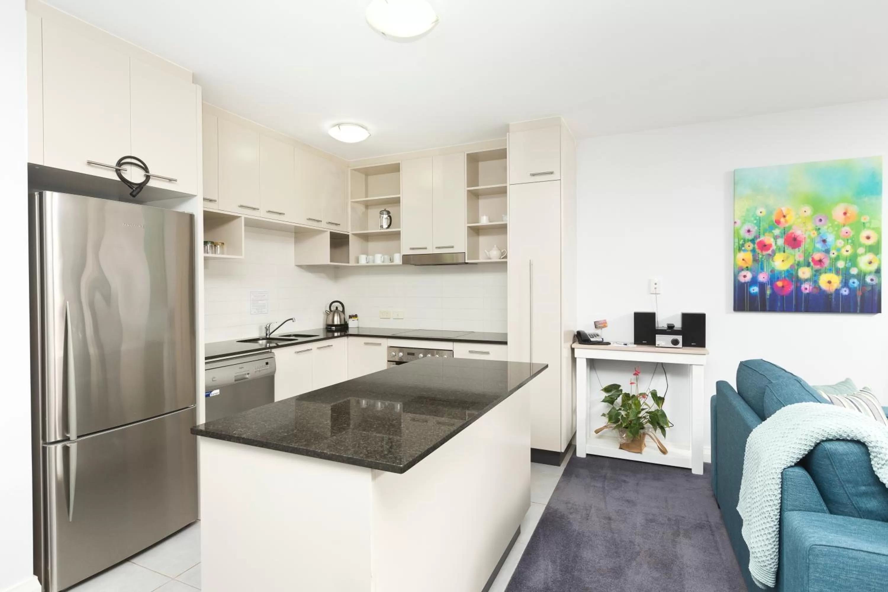 Kitchen or kitchenette in Sevan Apartments Forster