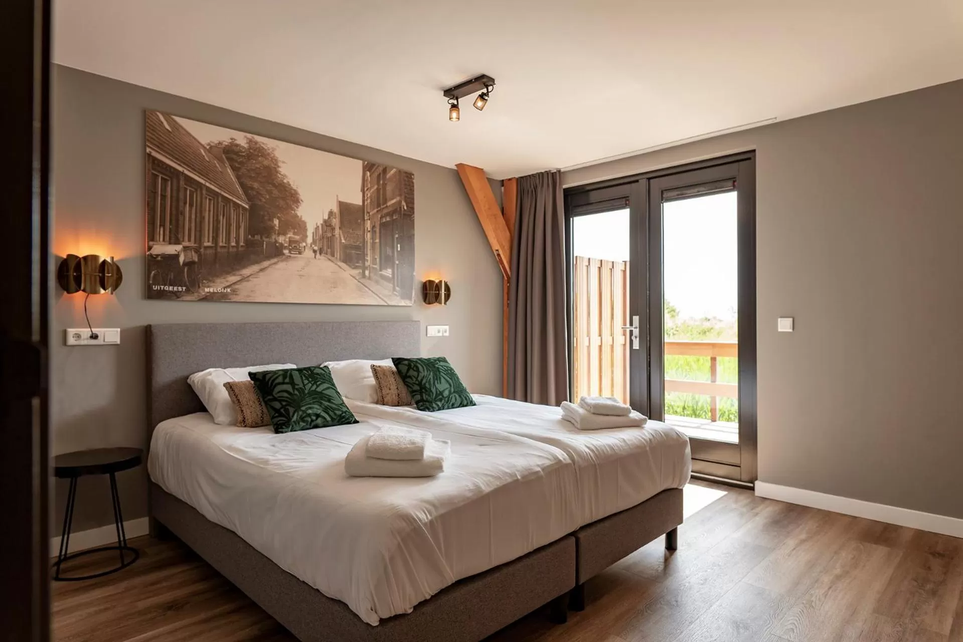 Bedroom, Bed in Erfgoedpark De Hoop Appartementen